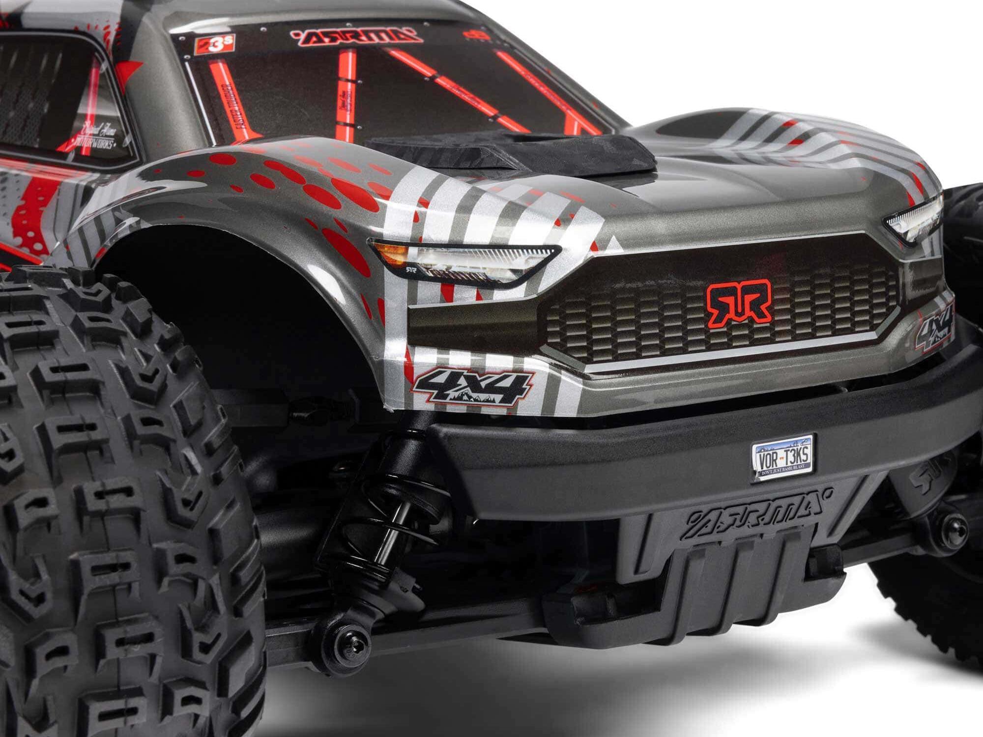 1/10 VORTEKS 223S BLX 4X4 Stadium Truck RTR with DSC Red-15