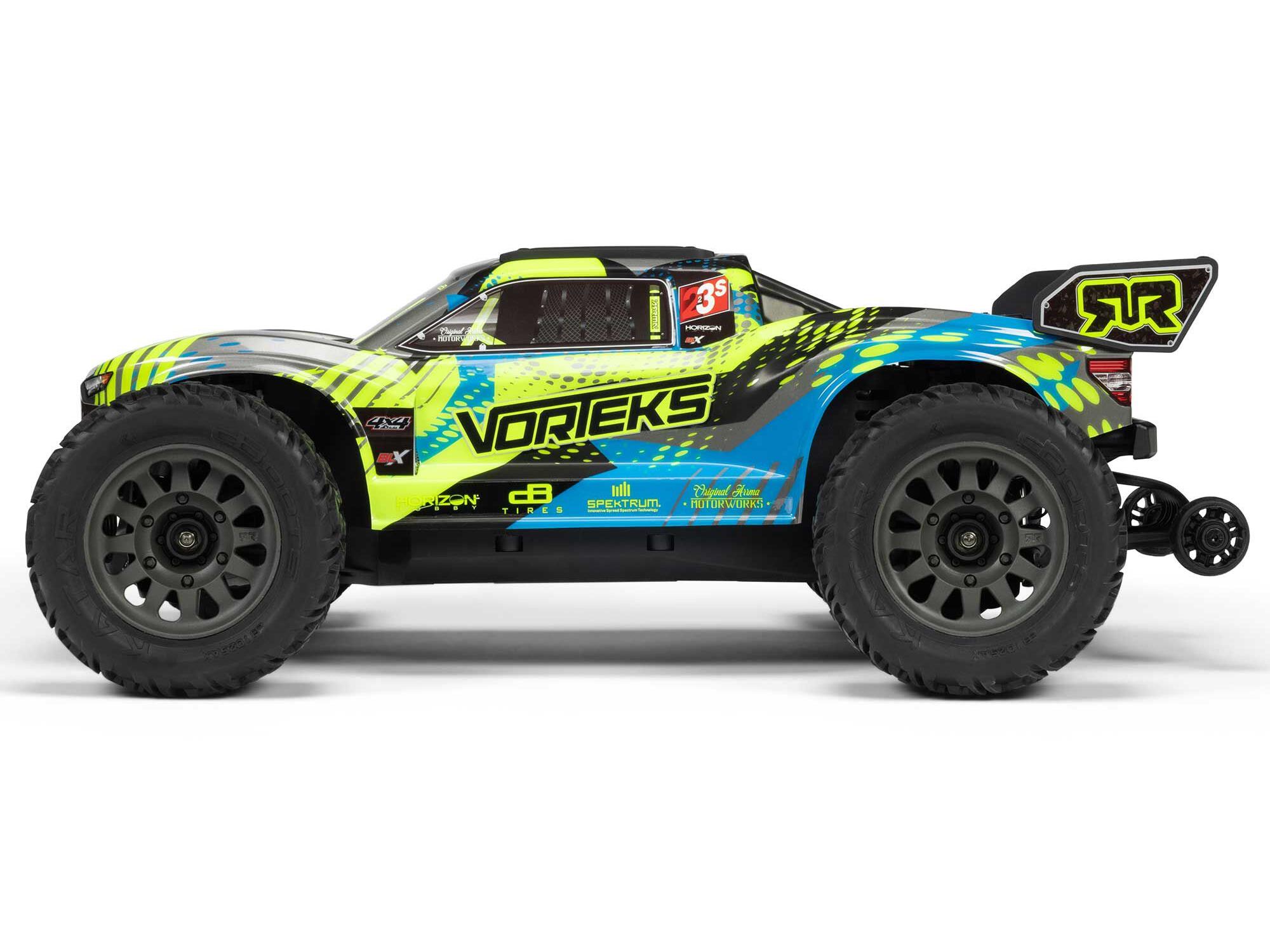 1/10 VORTEKS 223S BLX 4X4 Stadium Truck RTR with DSC Teal-4