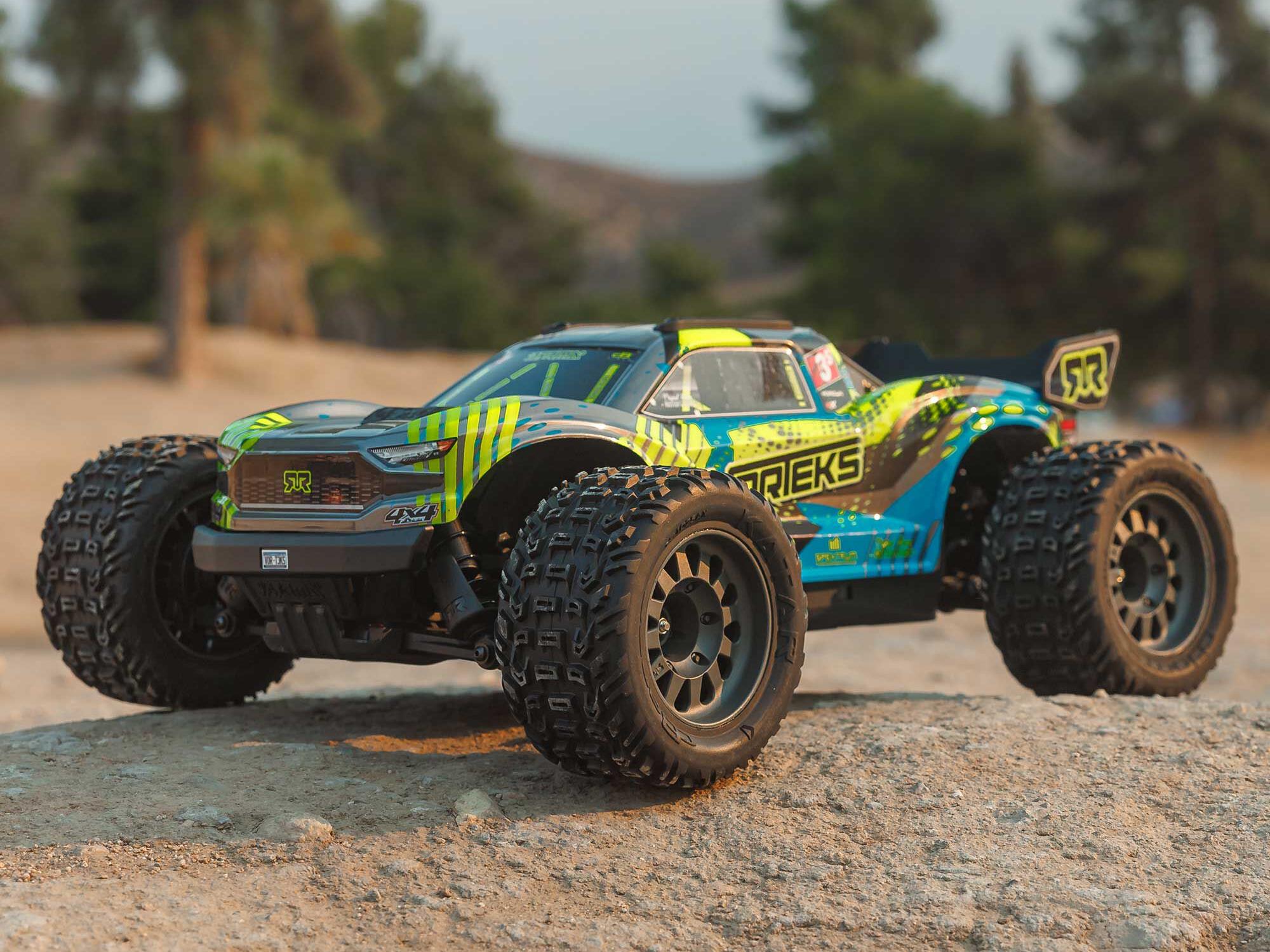 1/10 VORTEKS 223S BLX 4X4 Stadium Truck RTR with DSC Teal-20
