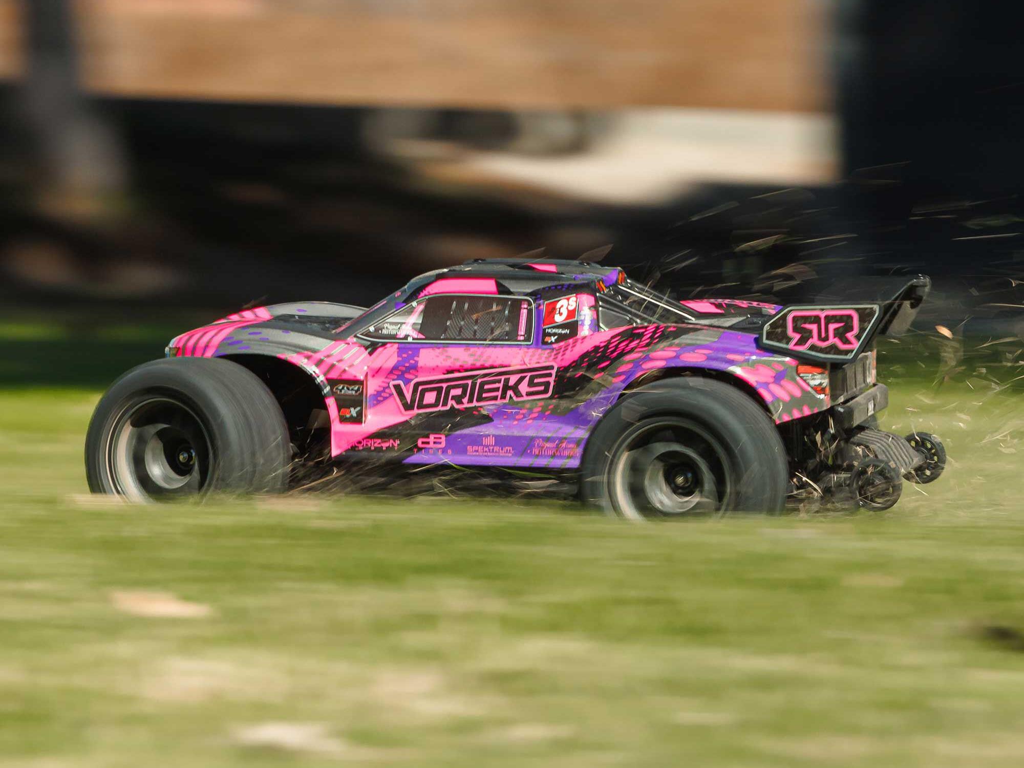 Arrma 1/10 VORTEKS 223S BLX 4X4 Stadium Truck RTR with DSC Purple-18