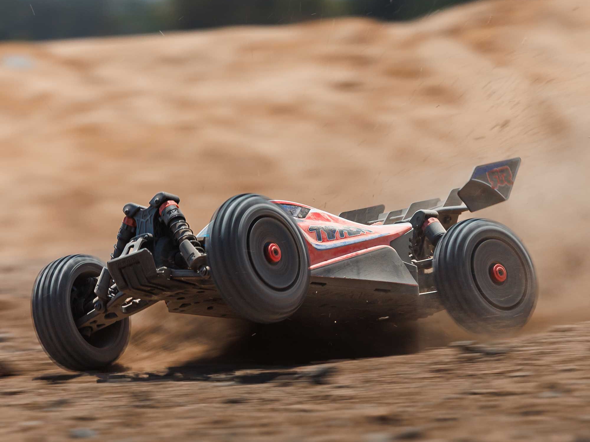 1/8 TYPHON 223S BLX 4X4 Buggy RTR with DSC Red-14