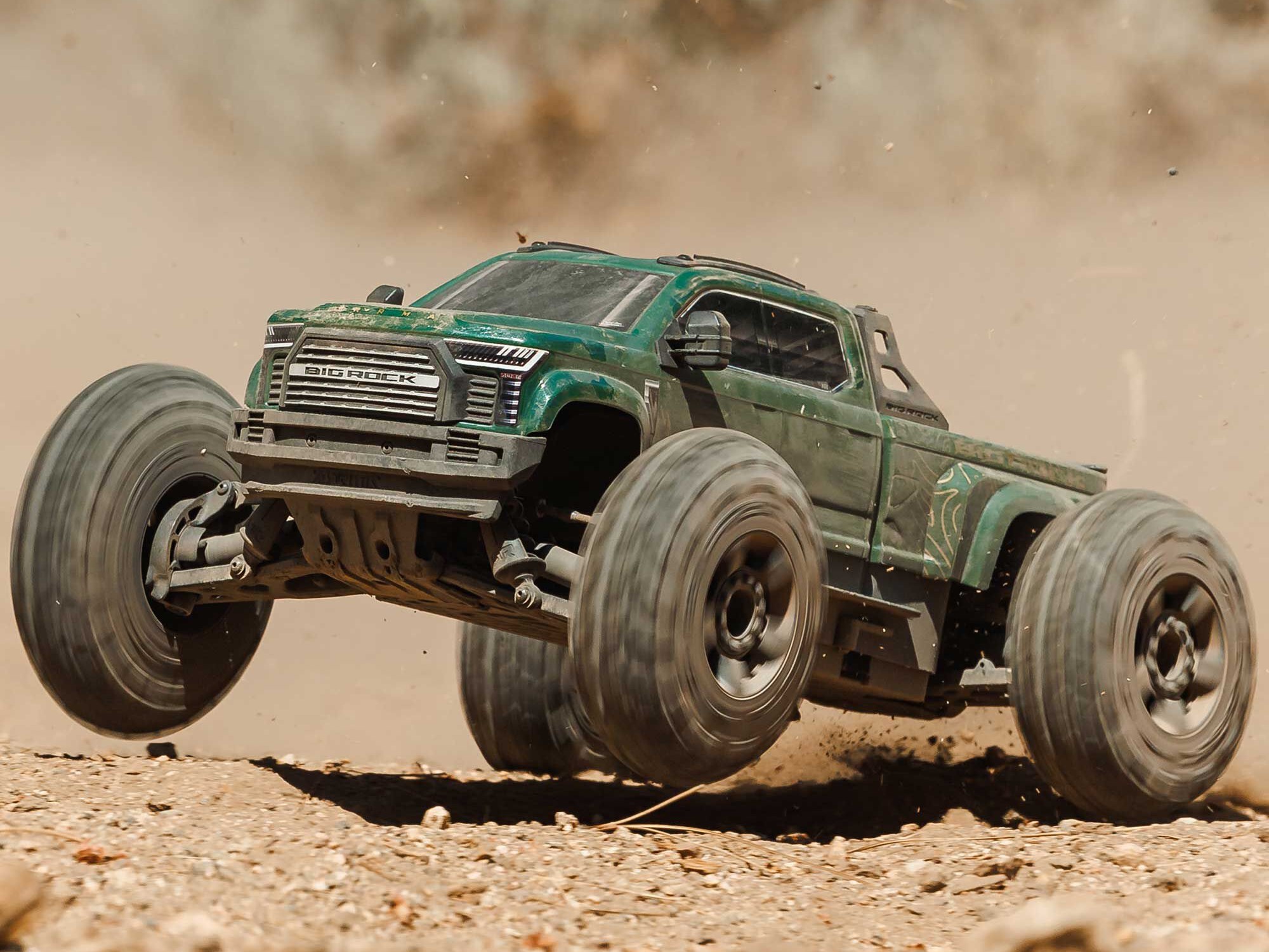 1/10 BIG ROCK 223S DSC 4X4 RTR Monster Truck Green-18
