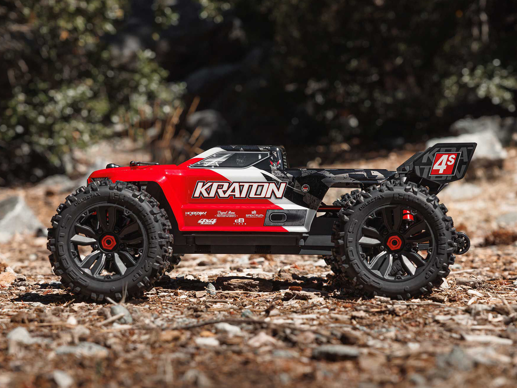 1/10 KRATON 4S 4X4 BLX Centre Diff Speed MT (Red)-15