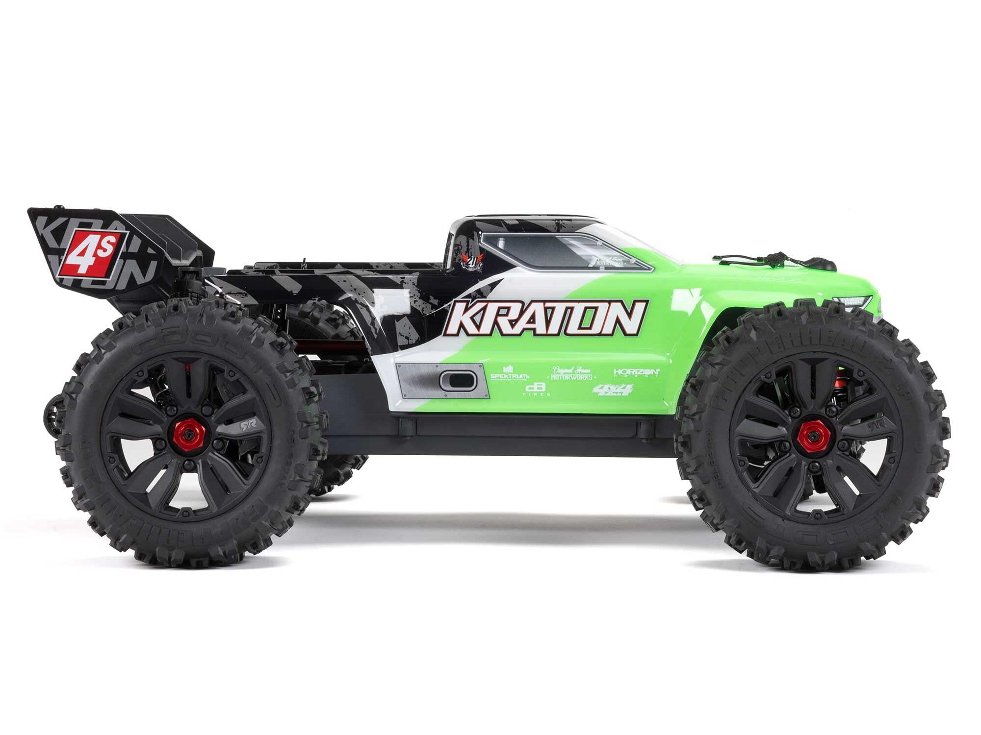 1/10 KRATON 4S 4X4 BLX Centre Diff Speed MT (Green)-5