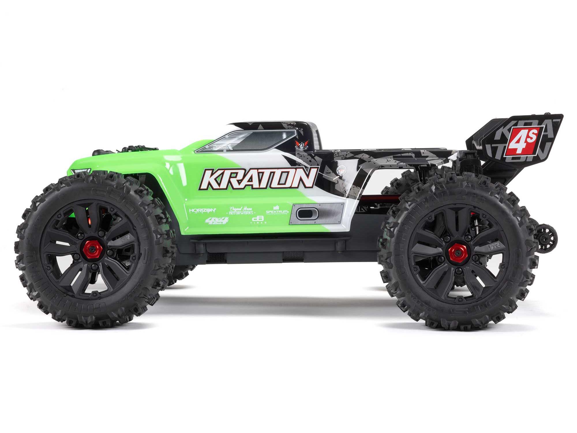 1/10 KRATON 4S 4X4 BLX Centre Diff Speed MT (Green)-6