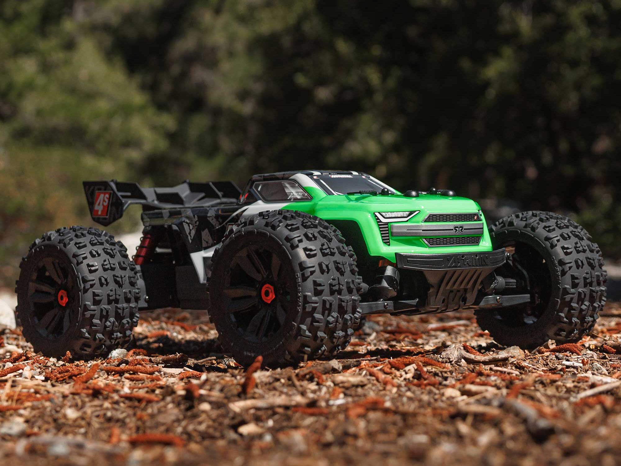 1/10 KRATON 4S 4X4 BLX Centre Diff Speed MT (Green)-15