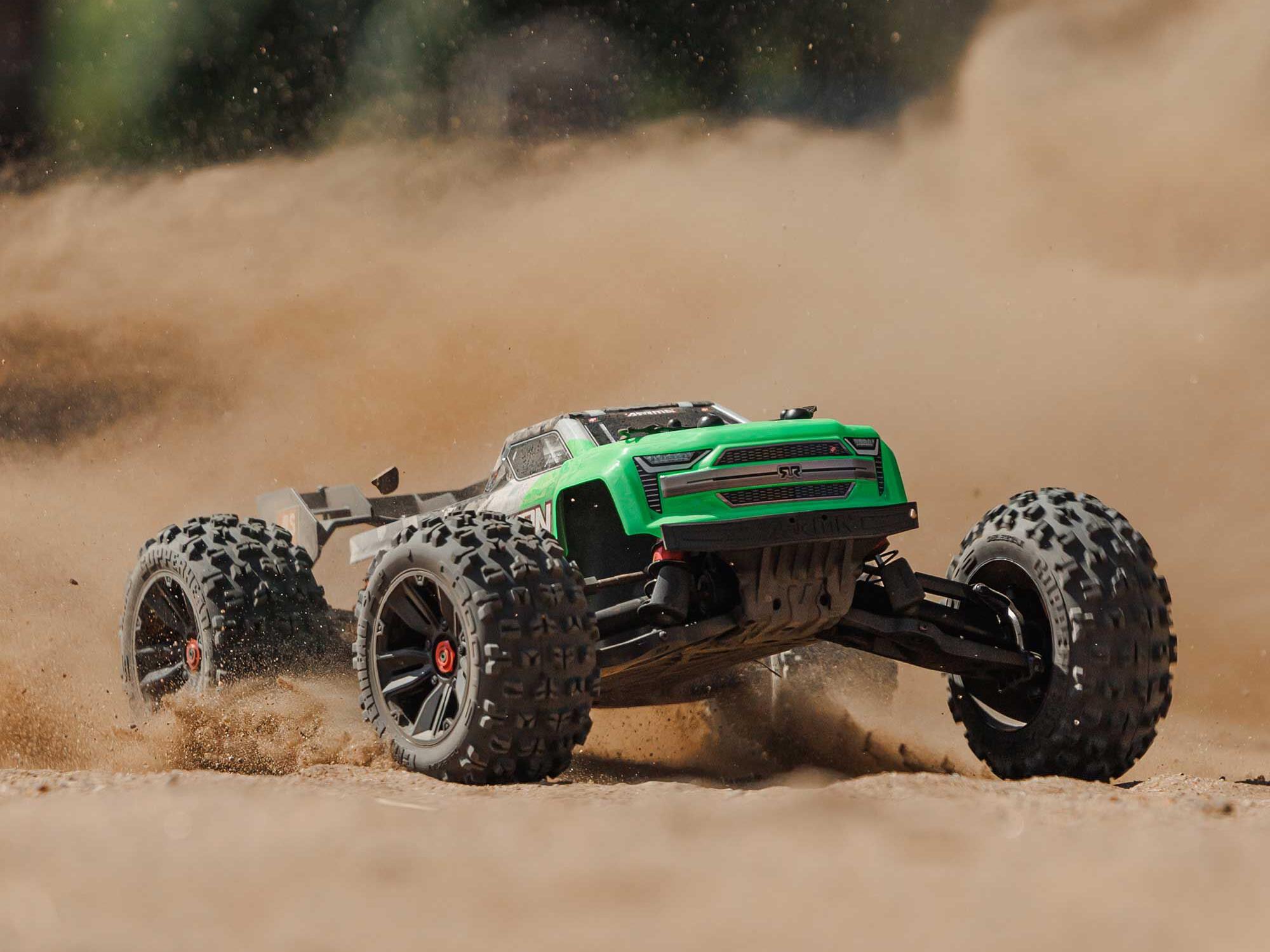 1/10 KRATON 4S 4X4 BLX Centre Diff Speed MT (Green)-19
