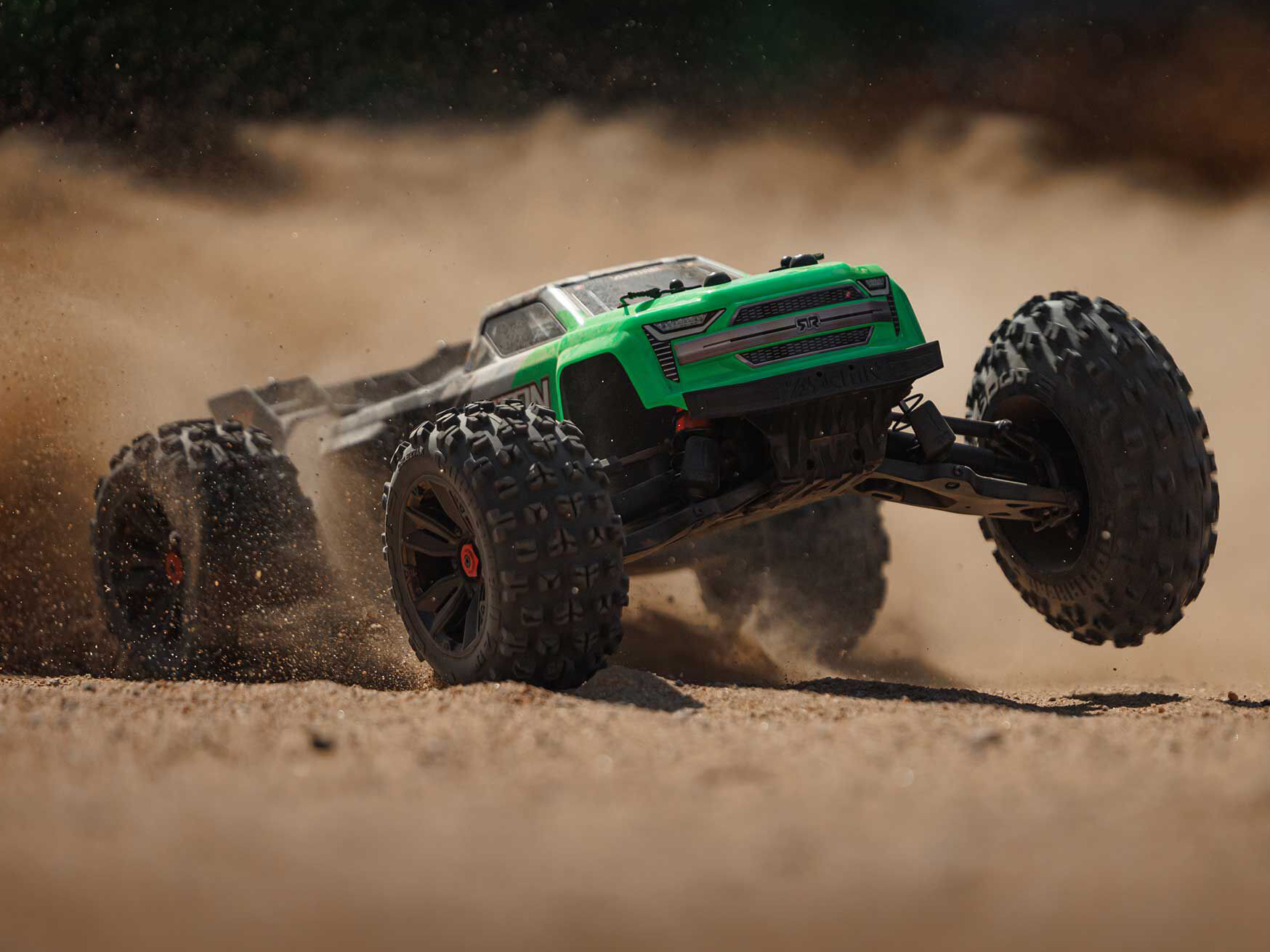 1/10 KRATON 4S 4X4 BLX Centre Diff Speed MT (Green)-25