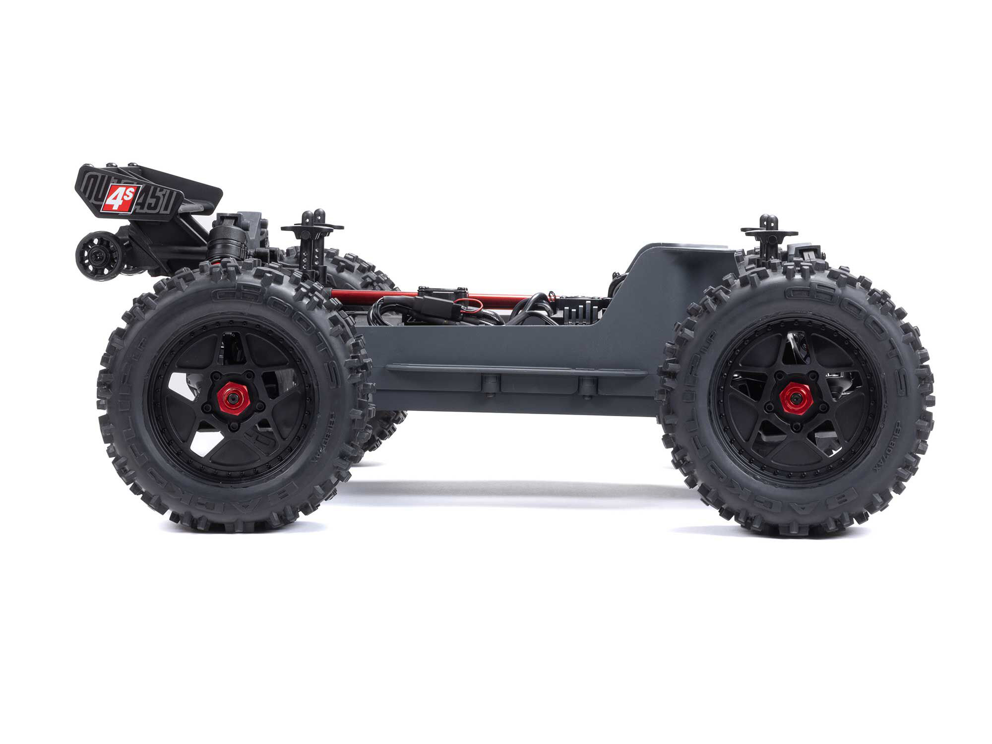 1/10 OUTCAST 4S 4X4 BLX Stunt MT (with Centre Diff) Gunmetal-8