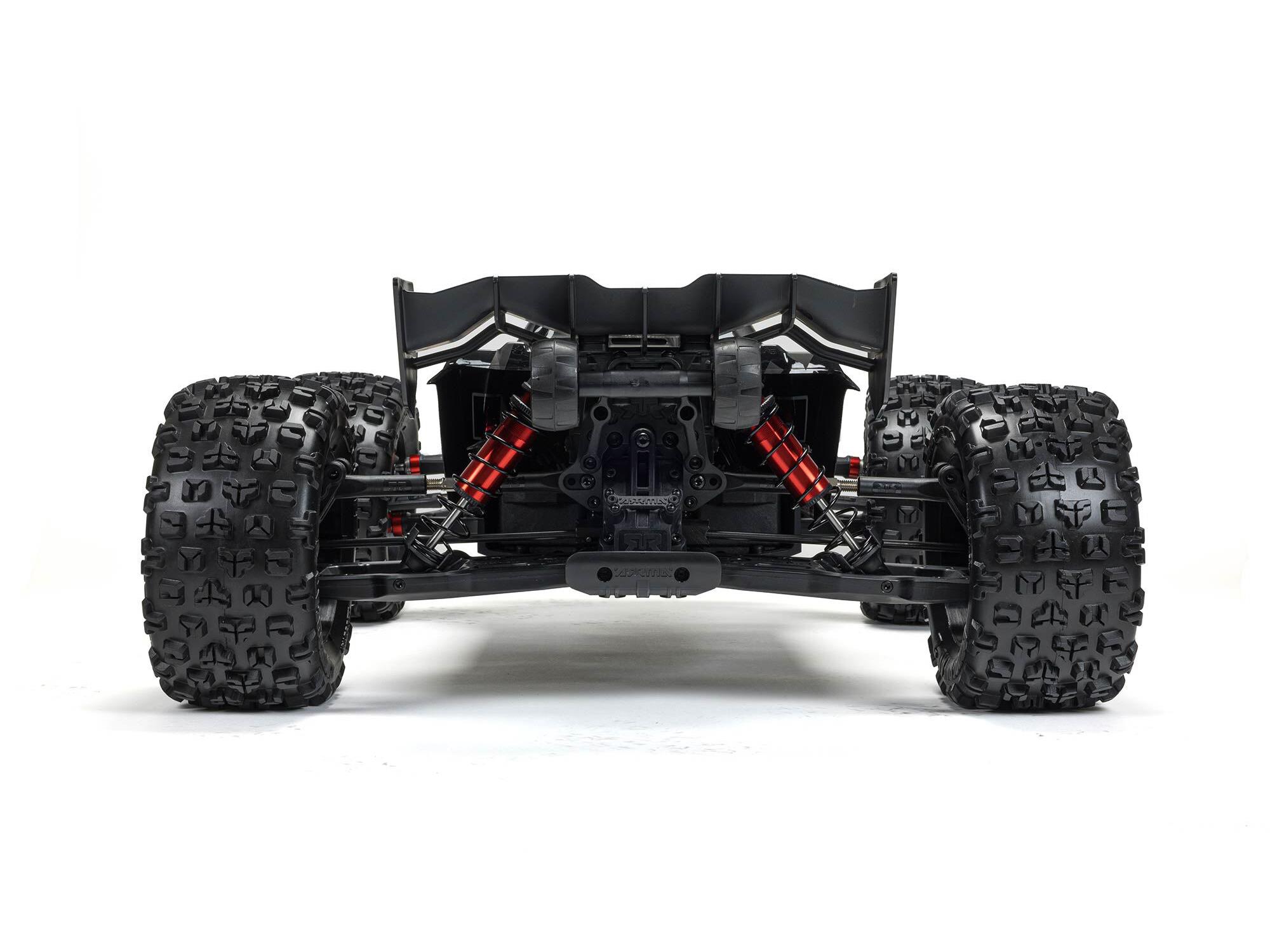 Arrma 1/5 KRATON 4x4 8S BLX EXB Brushless Monster Truck RTR, Black-13