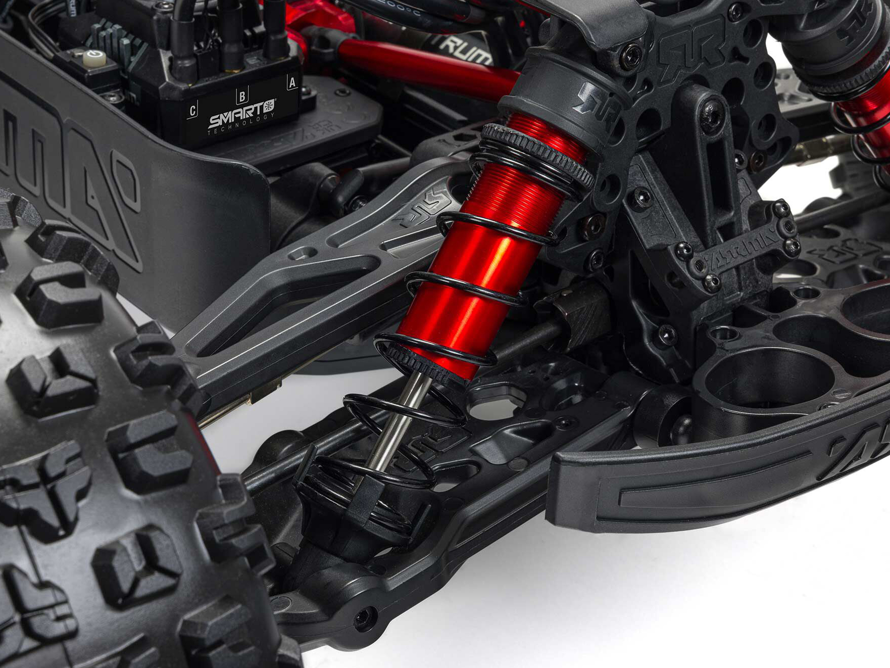 Arrma 1/5 KRATON 4x4 8S BLX EXB Brushless Monster Truck RTR, Black-18
