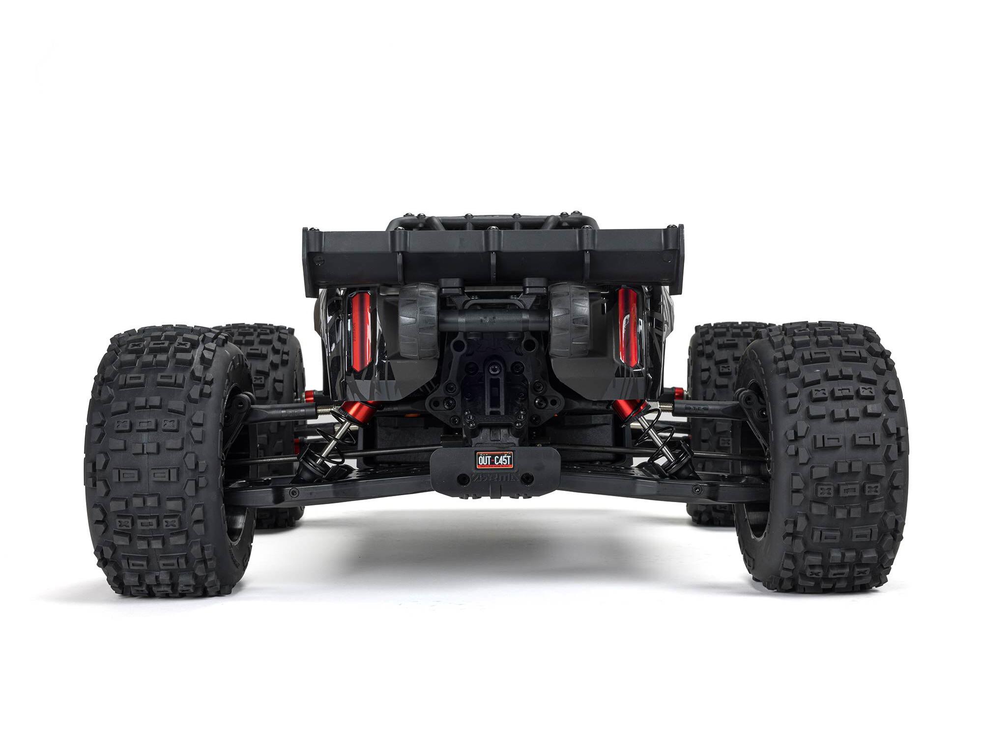 Arrma 1/5 Outcast 8S 4X4 BLX EXB Stunt Truck RTR Black-20