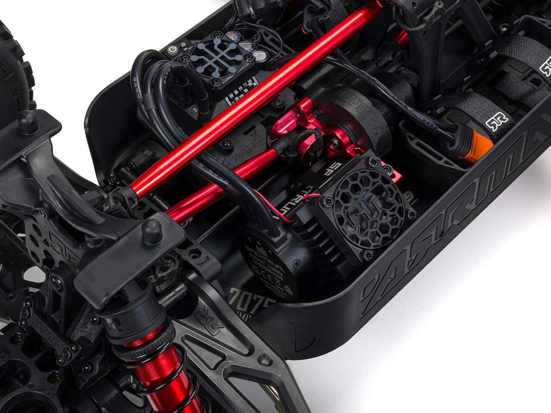 Arrma 1/5 Outcast 8S 4X4 BLX EXB Stunt Truck RTR Black-30