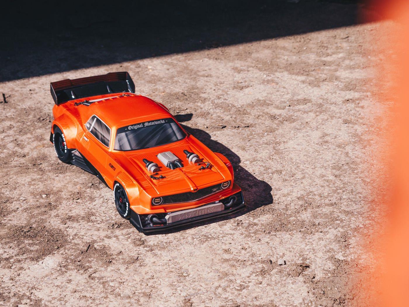 1/7 FELONY 6S 4X4 BLX Resto-Mod Muscle Car RTR Orange-19