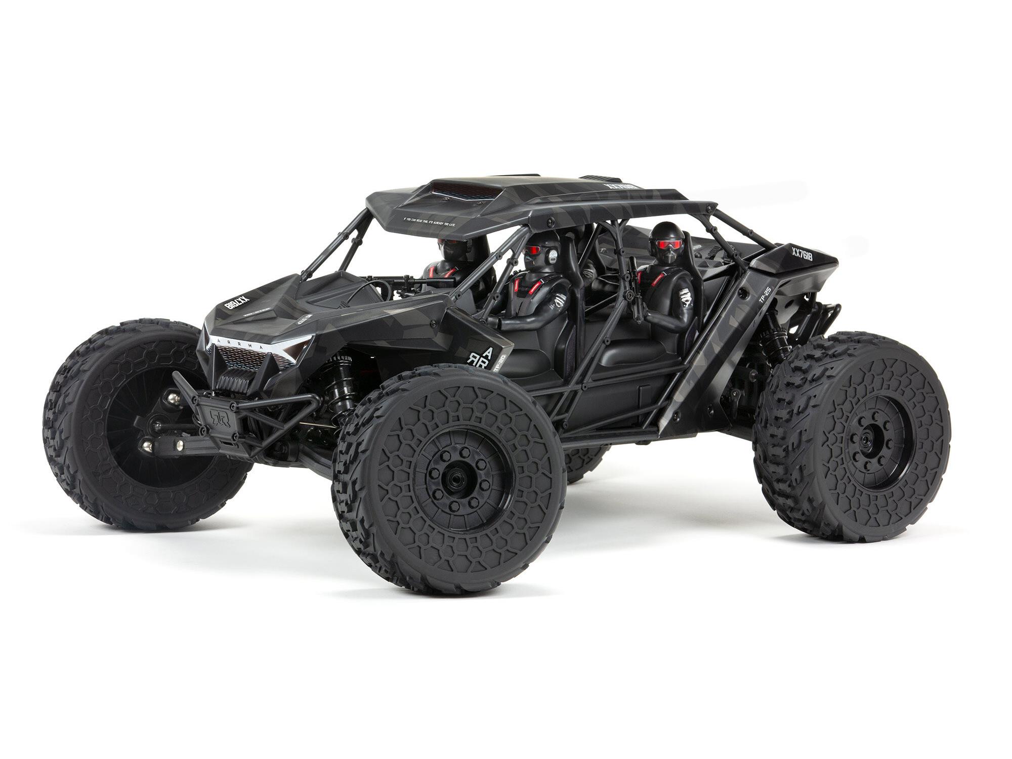 1/7 FIRETEAM 6S 4X4 BLX Speed Assault Vehicle RTR Black