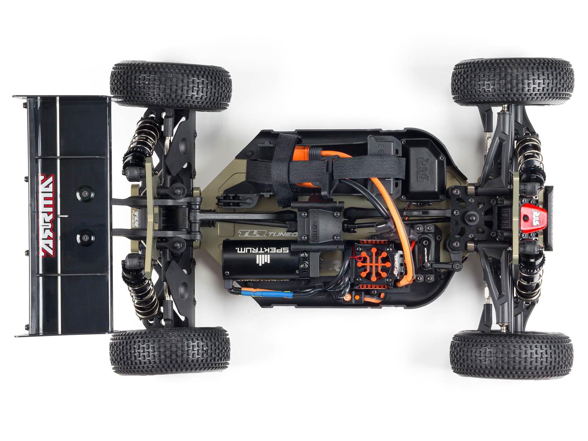1/8 TLR TUNED TYPHON 6S 4X4 BLX Buggy RTR Red/Blue-9