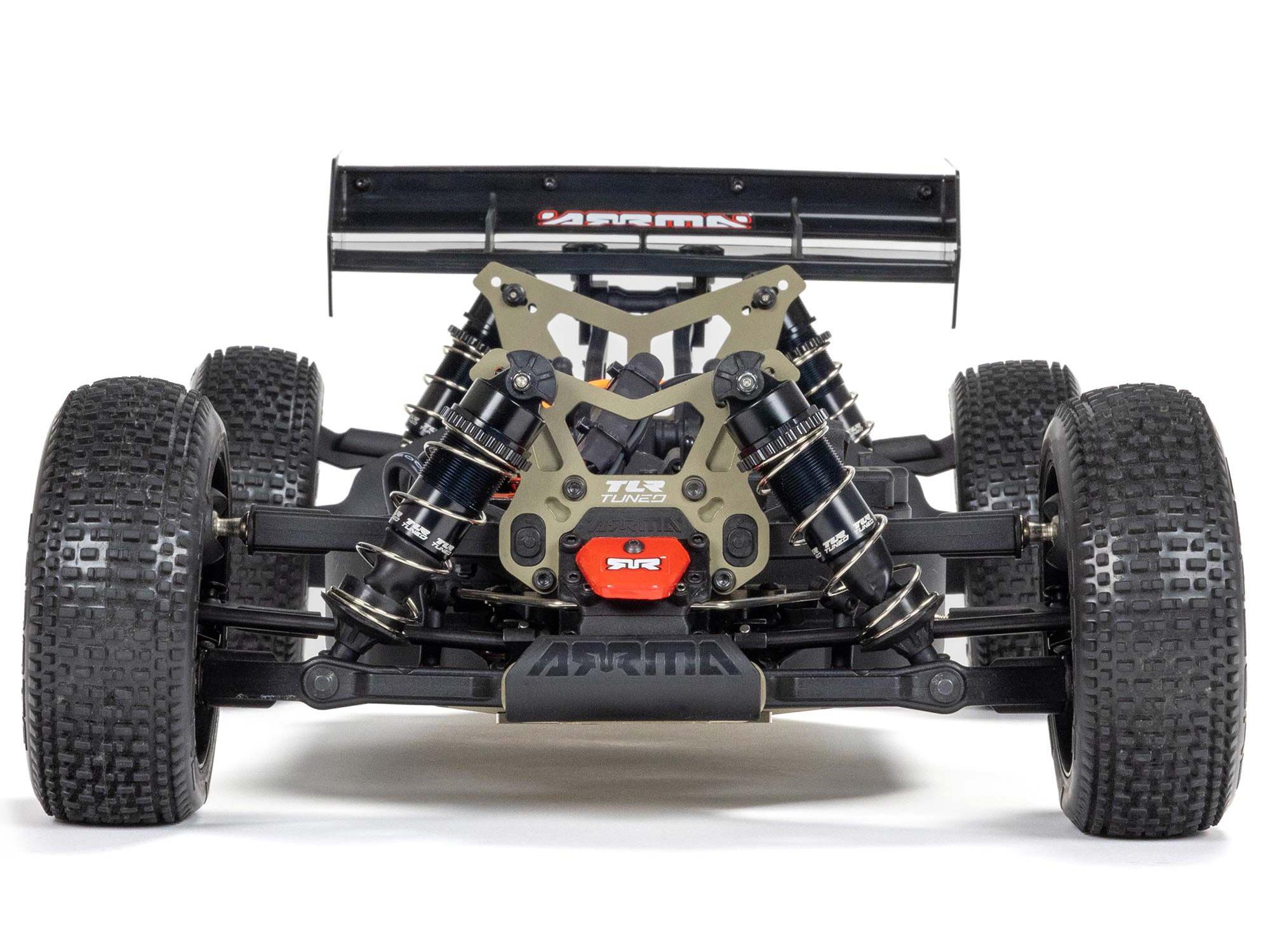 1/8 TLR TUNED TYPHON 6S 4X4 BLX Buggy RTR Red/Blue-12