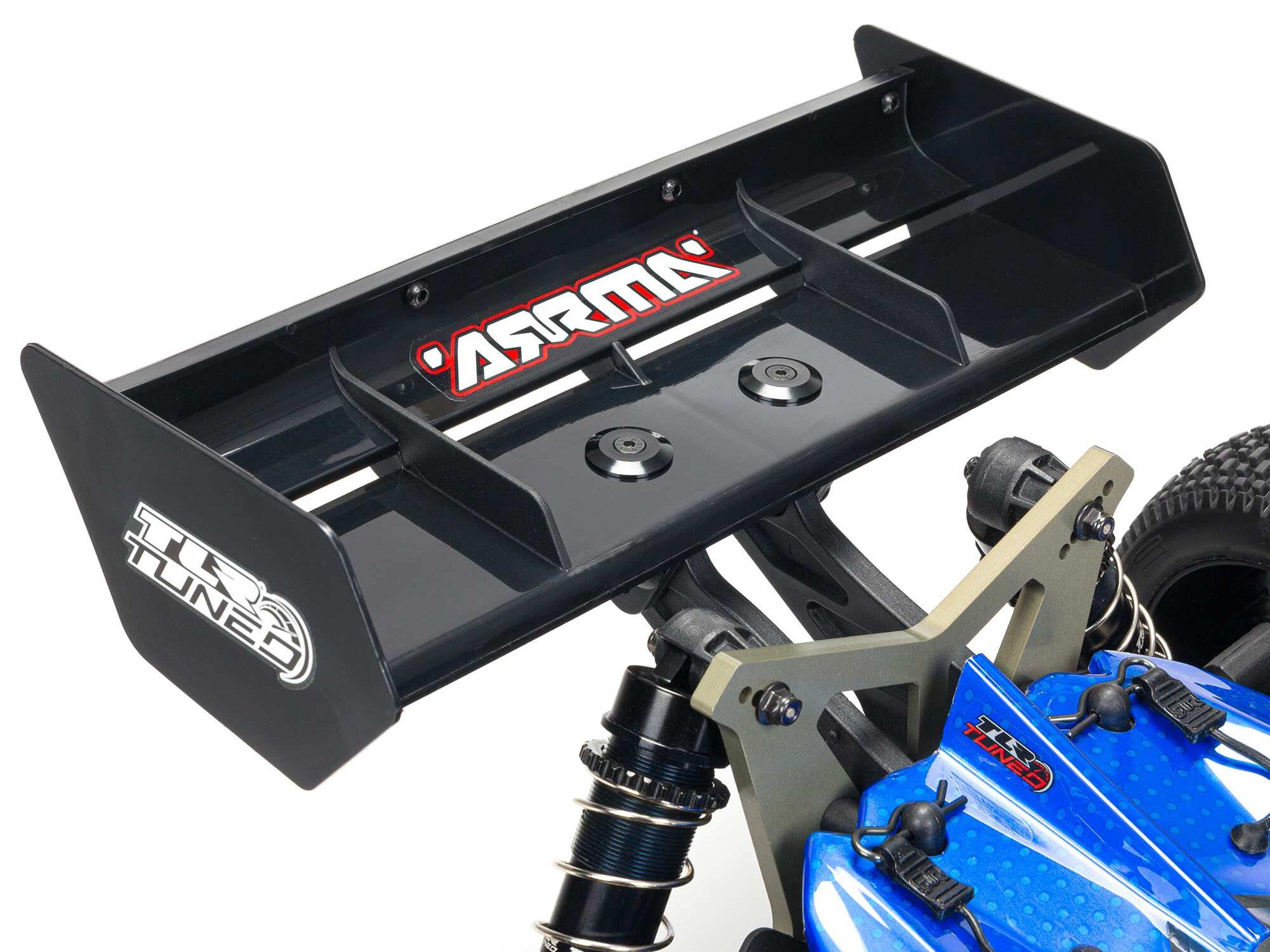 1/8 TLR TUNED TYPHON 6S 4X4 BLX Buggy RTR Red/Blue-23