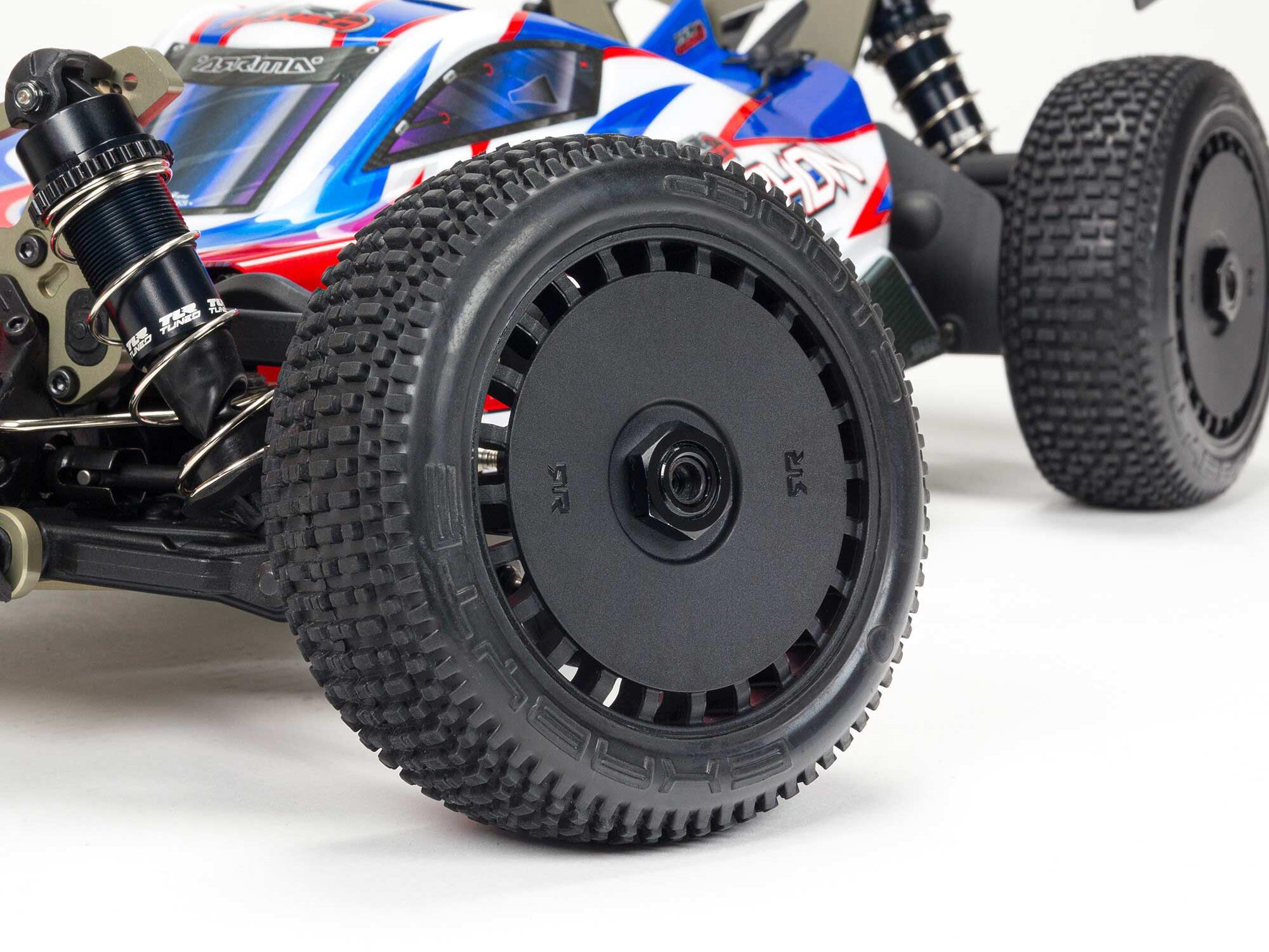 1/8 TLR TUNED TYPHON 6S 4X4 BLX Buggy RTR Red/Blue-24