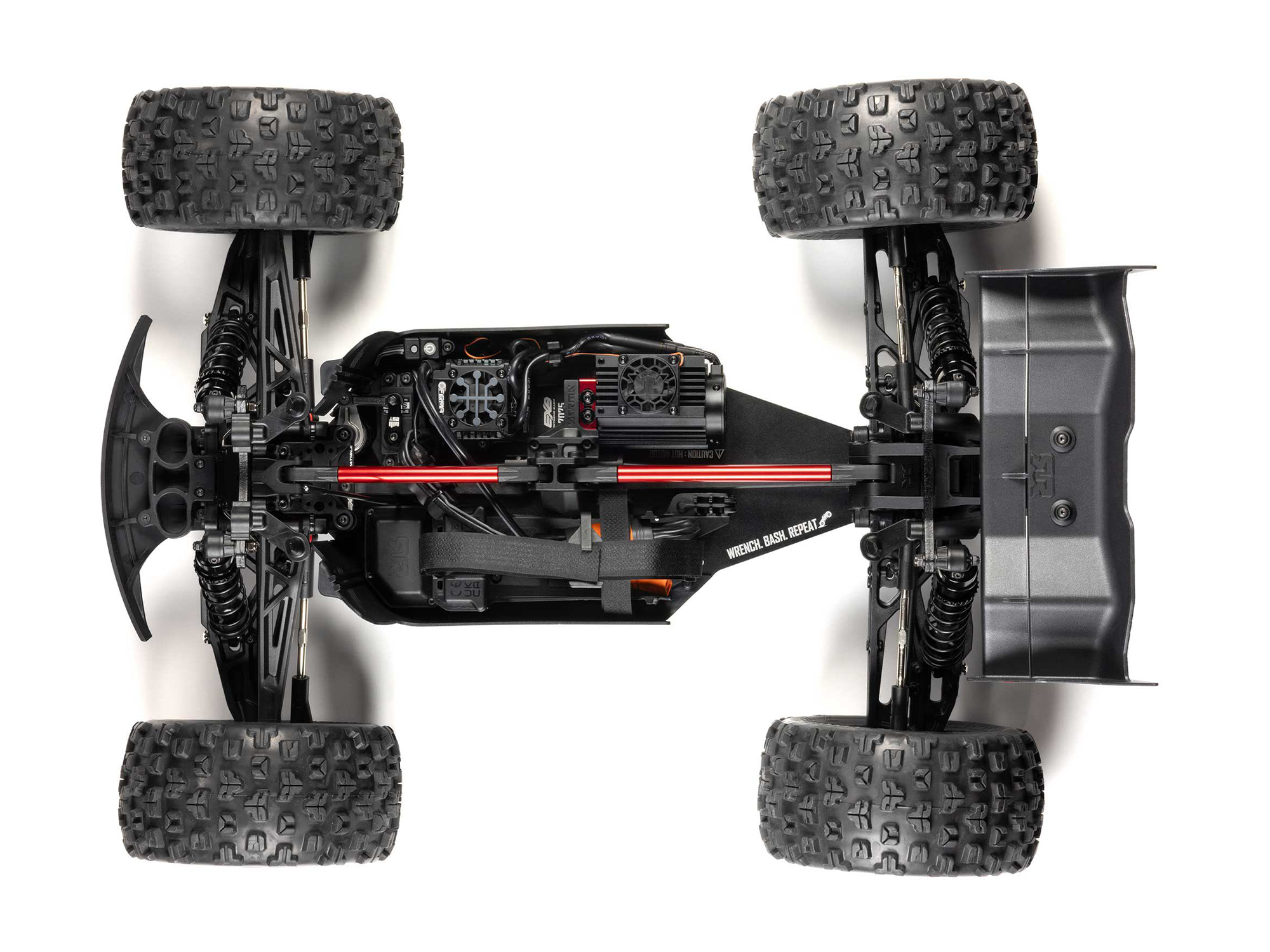 Arrma 1/8 Kraton 6S V6 4X4 BLX Speed Monster Truck RTR Pink-14