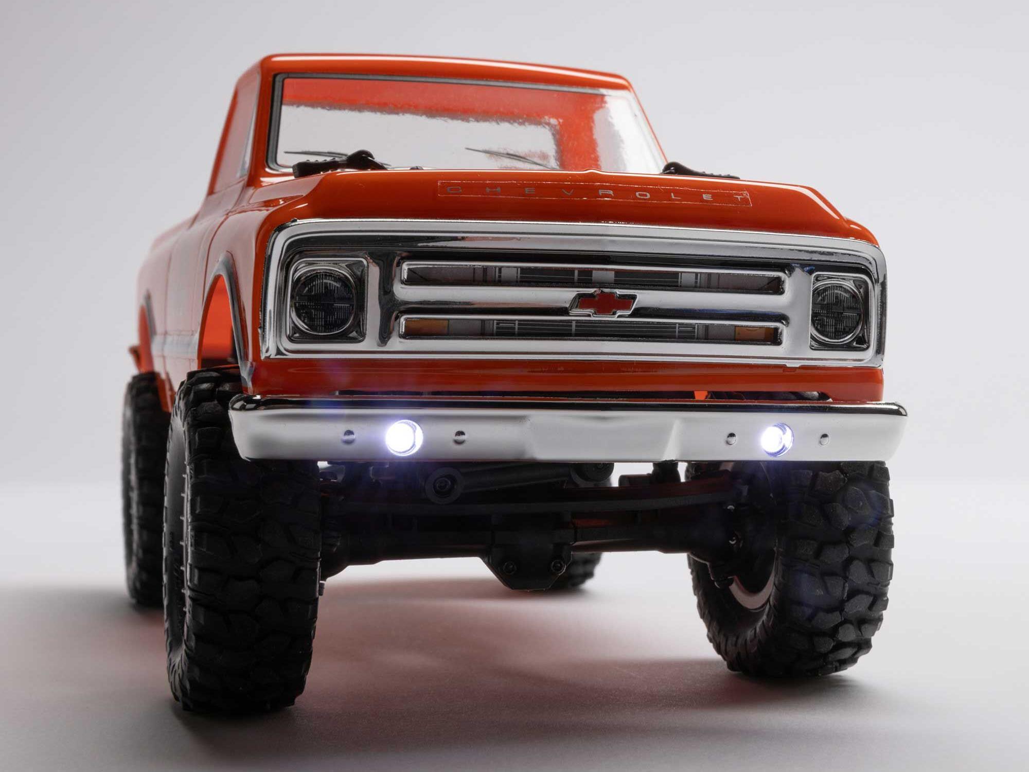 Axial 1/24 SCX24 1967 Chevrolet C10 4WD Truck RTR - Orange-15