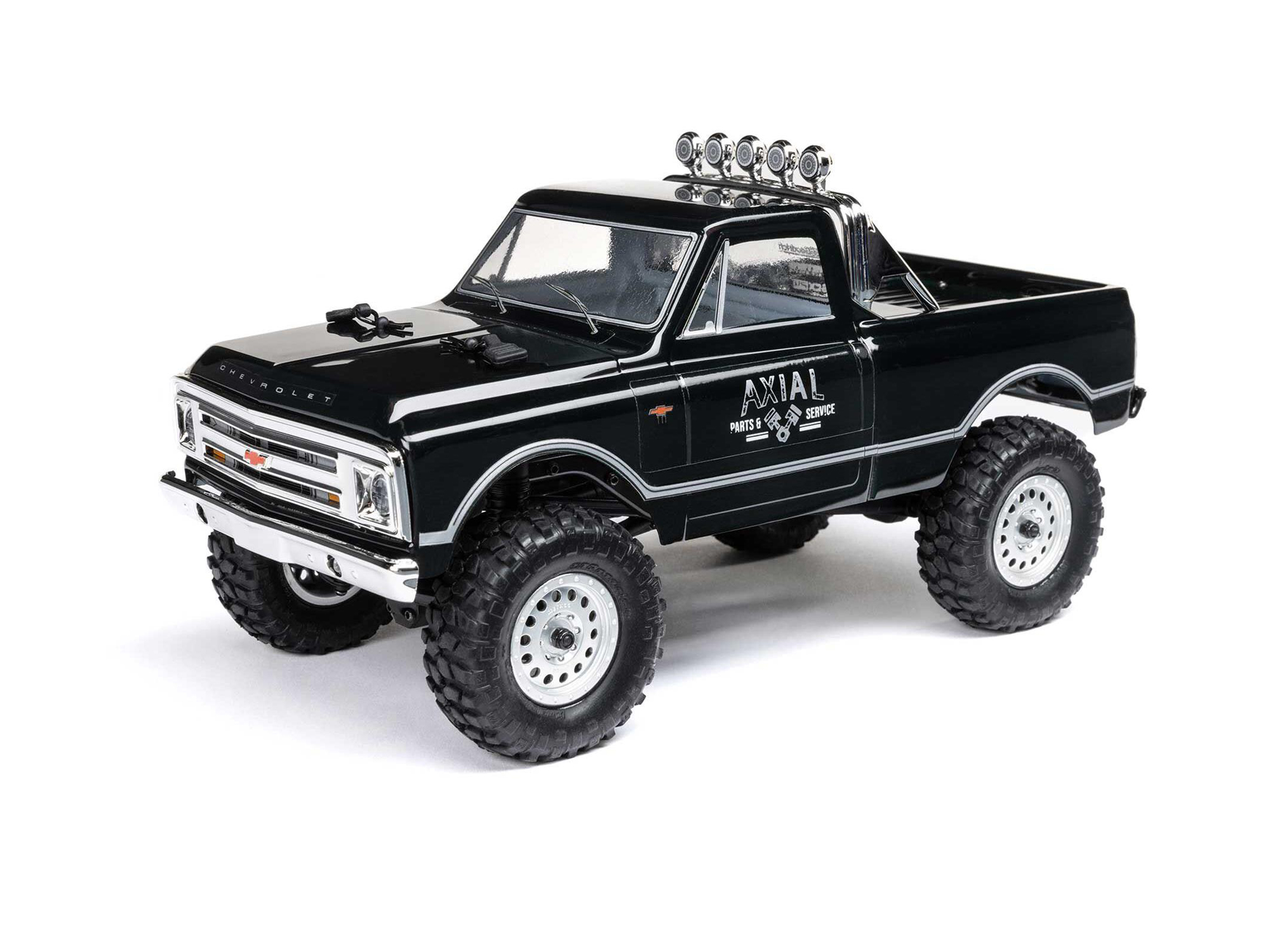 Axial SCX24 1967 Chevrolet C10 4WD Truck RTR - Black-13