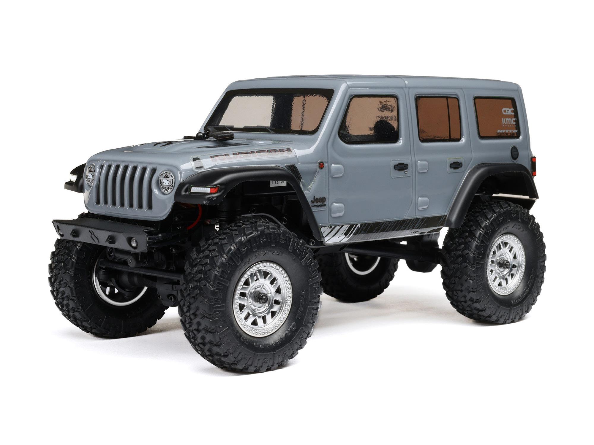 Axial 1/24 SCX24 Jeep Wrangler JLU RTR - Grey-9