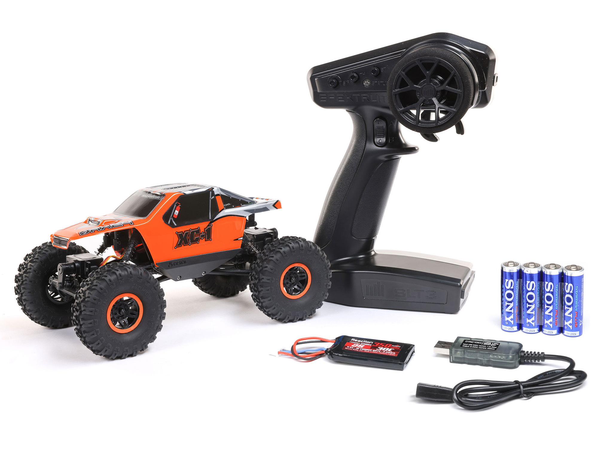 1/24 AX24 XC-1 4WS Crawler RTR Orange-14