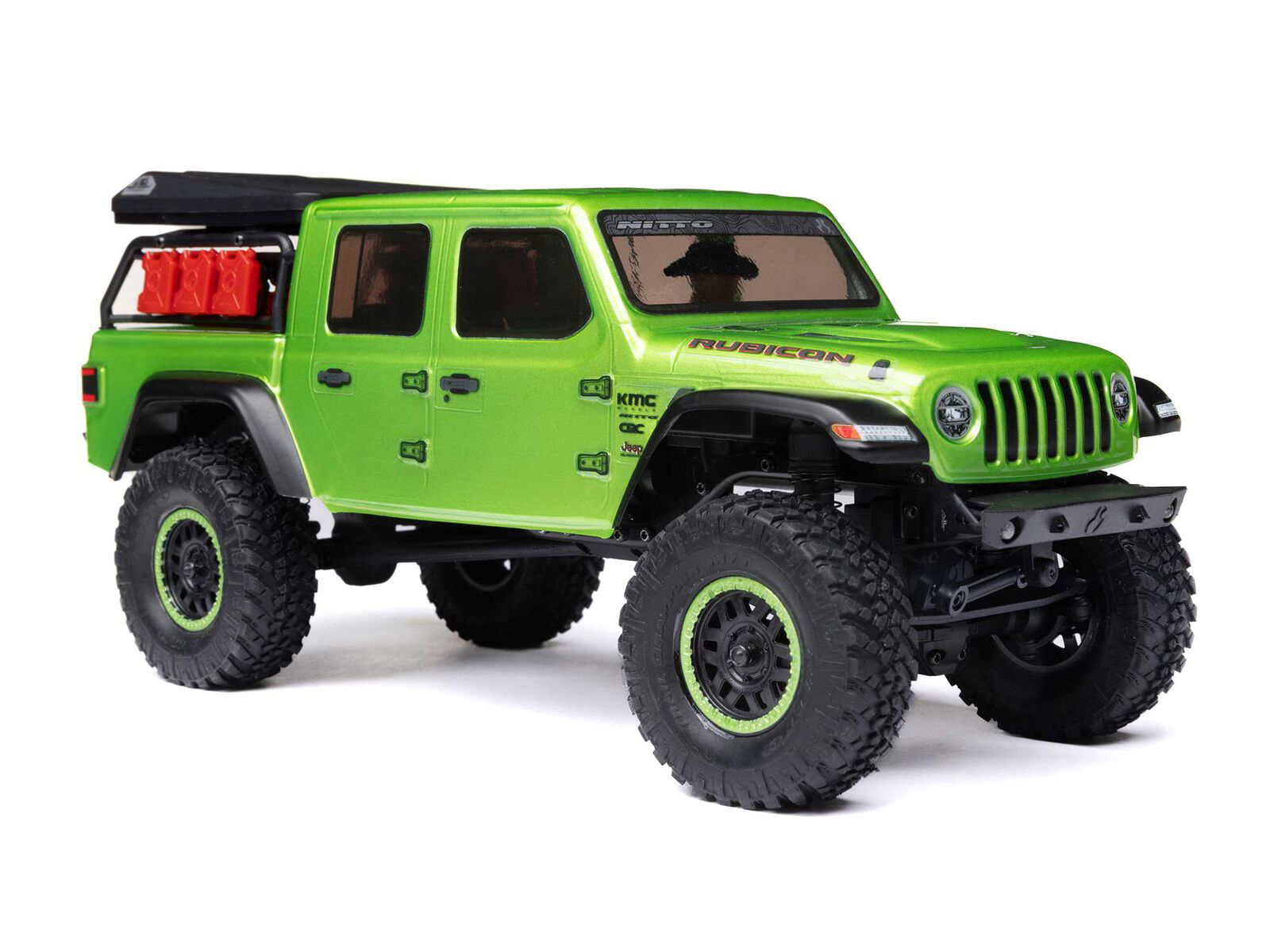 Axial SCX24 Jeep JT Gladiator 4WD Rock Crawler RTR Green-18