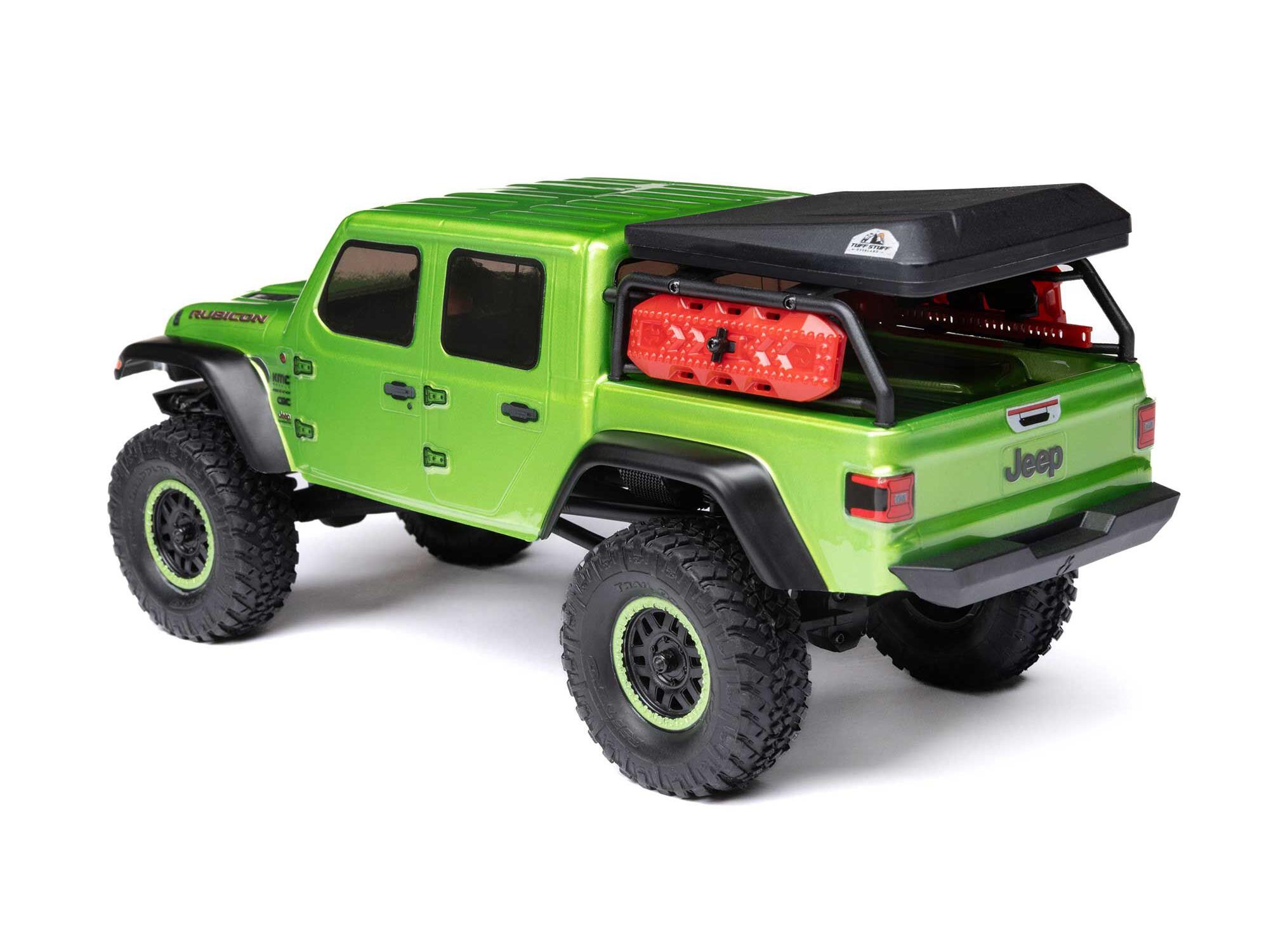 Axial SCX24 Jeep JT Gladiator 4WD Rock Crawler RTR Green-20