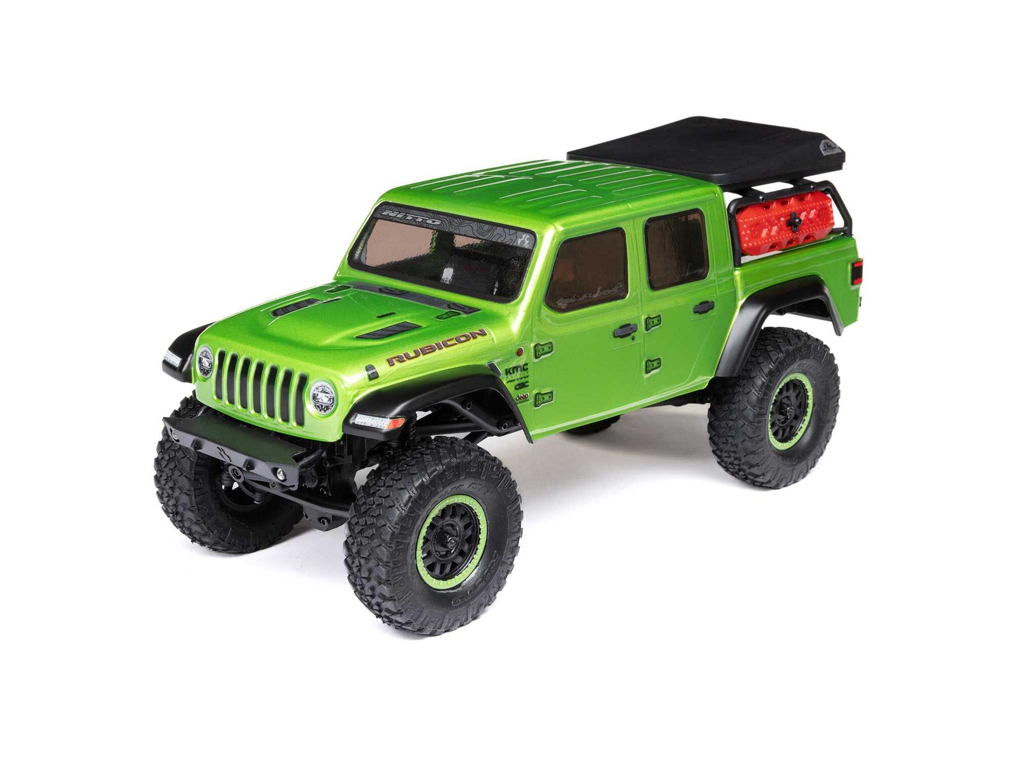 Axial SCX24 Jeep JT Gladiator 4WD Rock Crawler RTR Green-21
