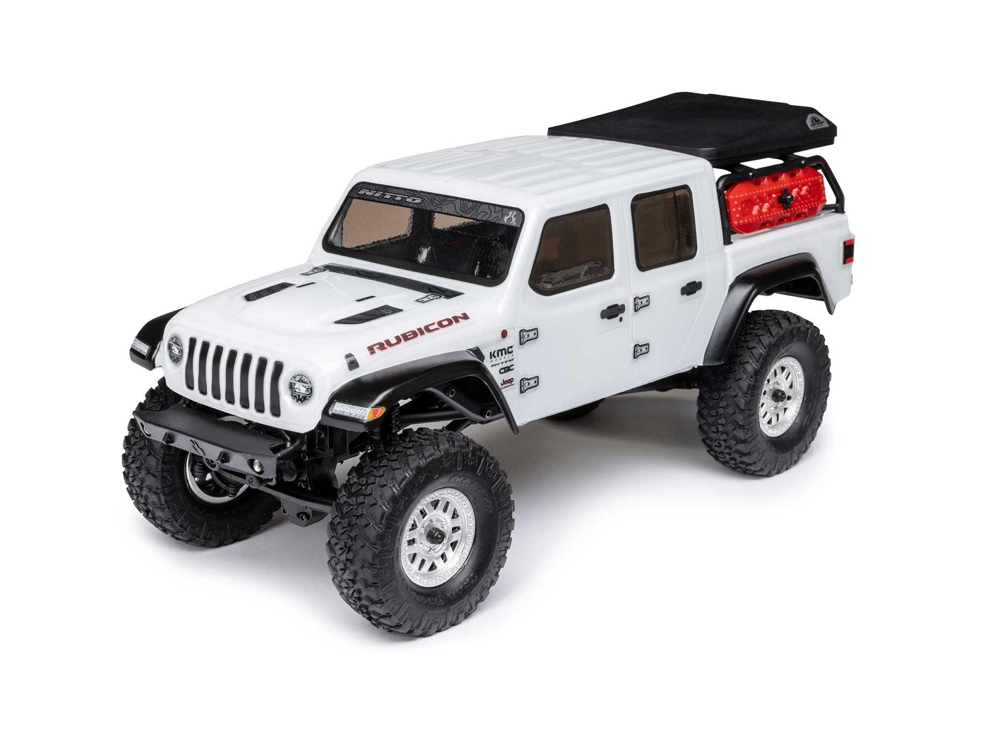 Axial SCX24 Jeep Gladiator 4WD Rock Crawler RTR - White-19