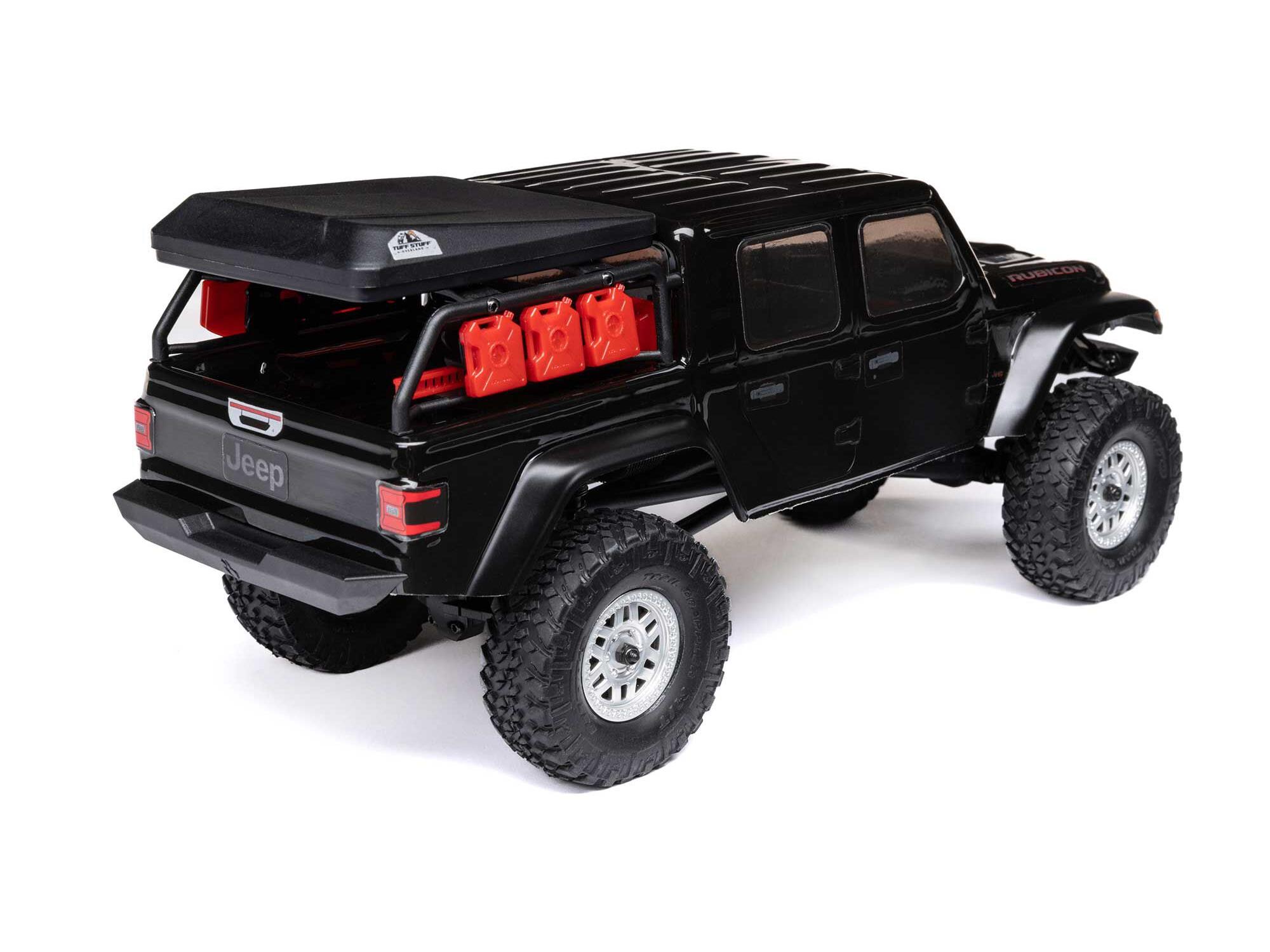 Axial SCX24 Jeep JT Gladiator 4WD Rock Crawler RTR Black-17