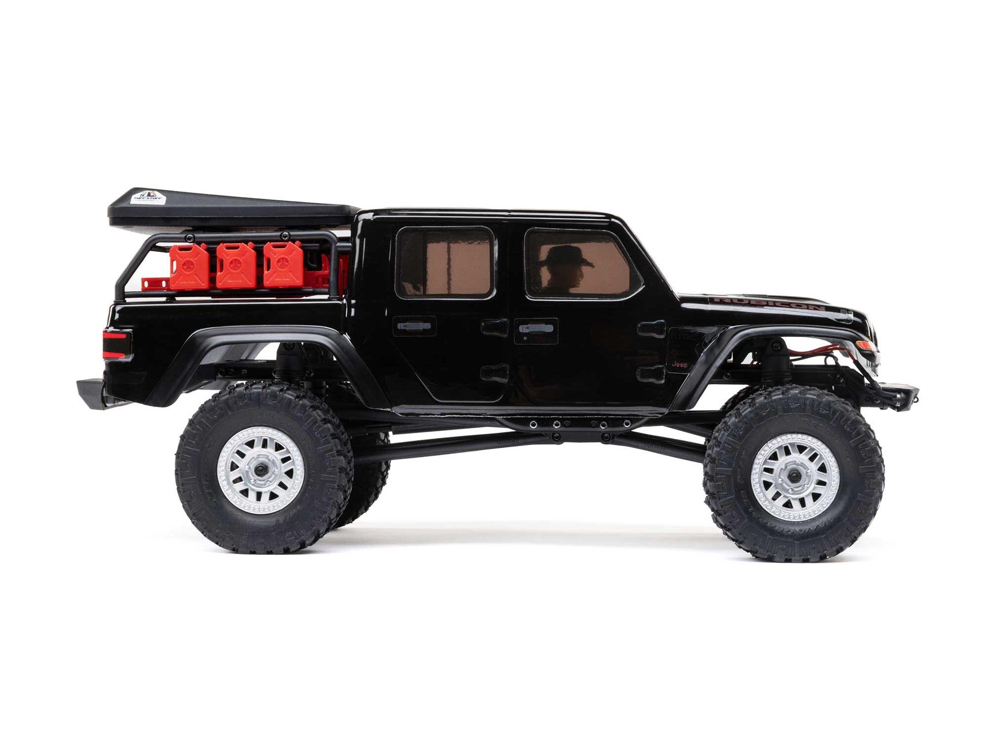 Axial SCX24 Jeep JT Gladiator 4WD Rock Crawler RTR Black-19