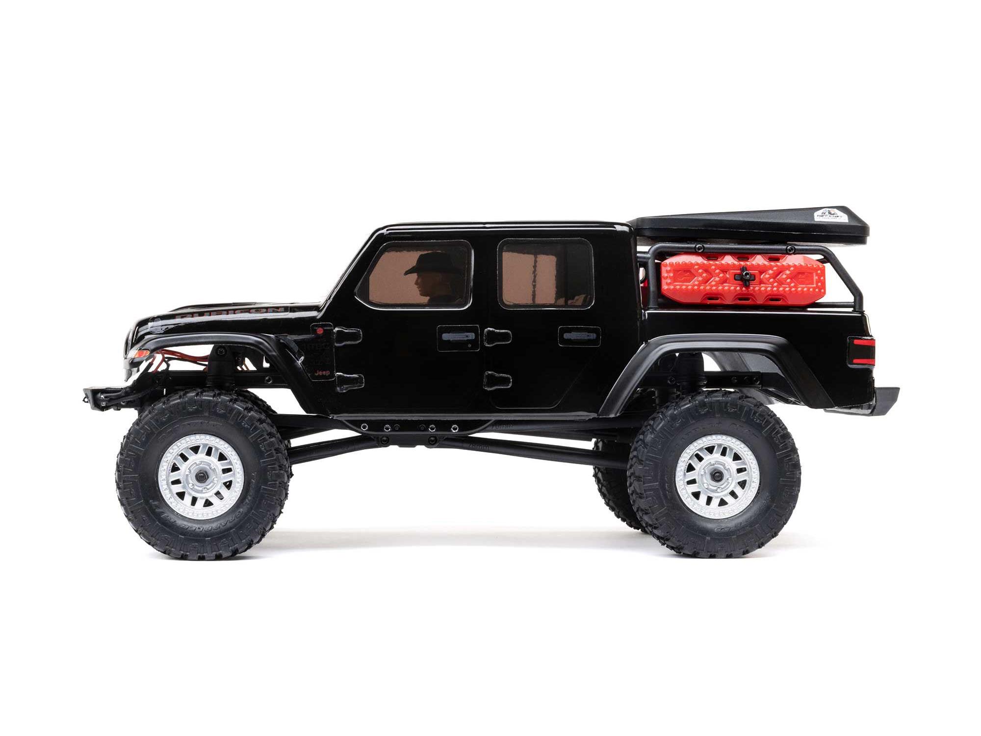 Axial SCX24 Jeep JT Gladiator 4WD Rock Crawler RTR Black-21