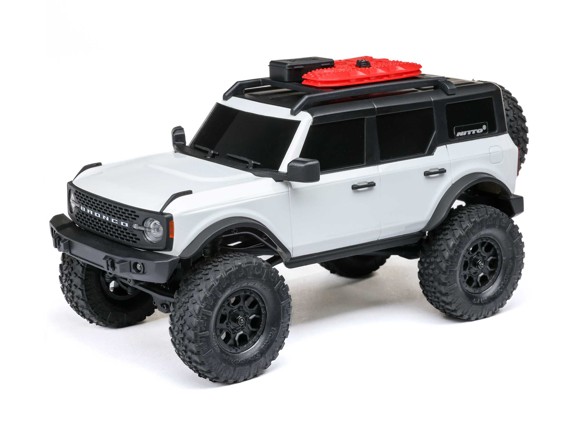 Axial 1/24 SCX24 Ford Bronco 4X4 RTR (inc Battery & Charger) White-10