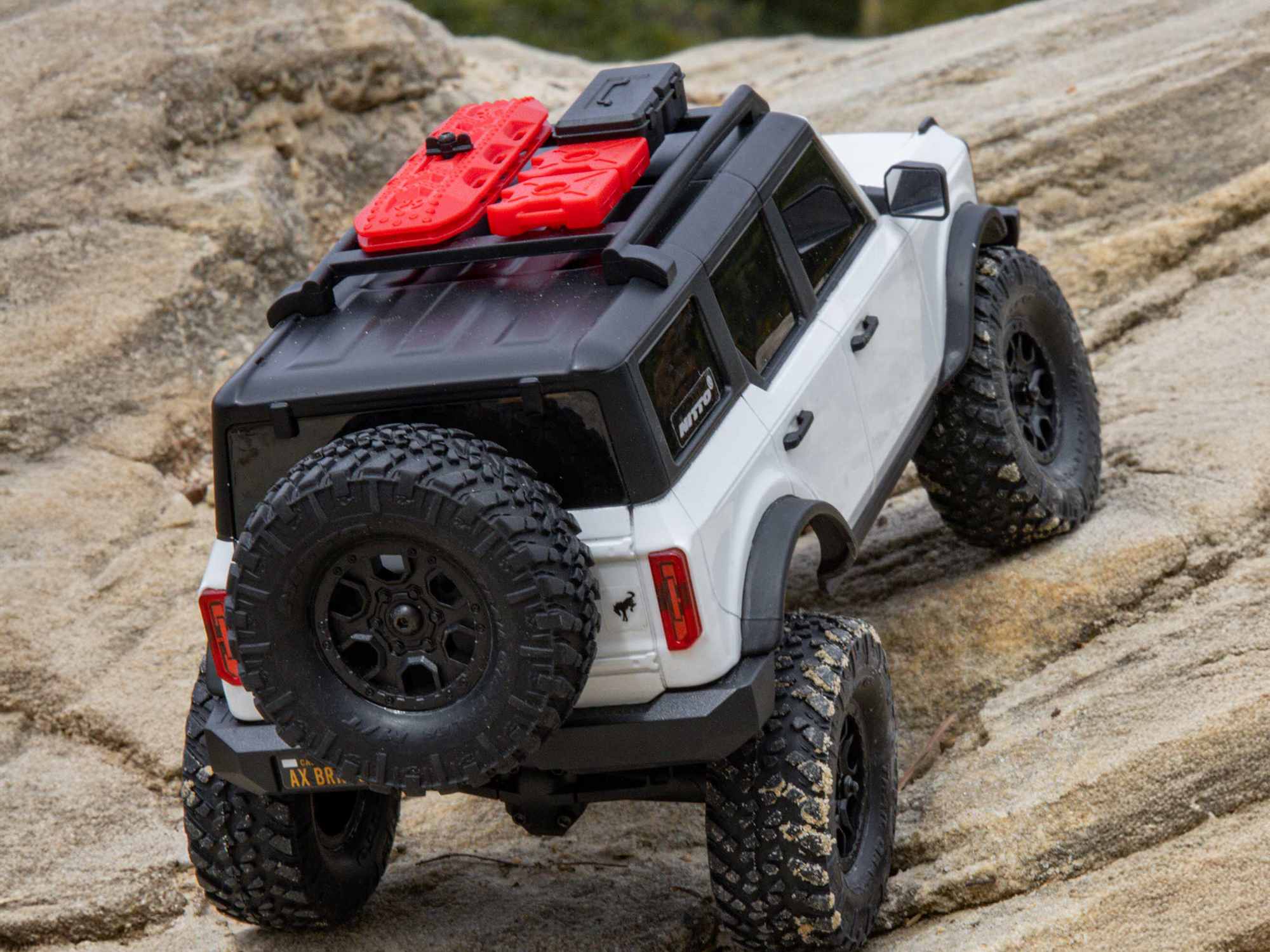 Axial 1/24 SCX24 Ford Bronco 4X4 RTR (inc Battery & Charger) White-25