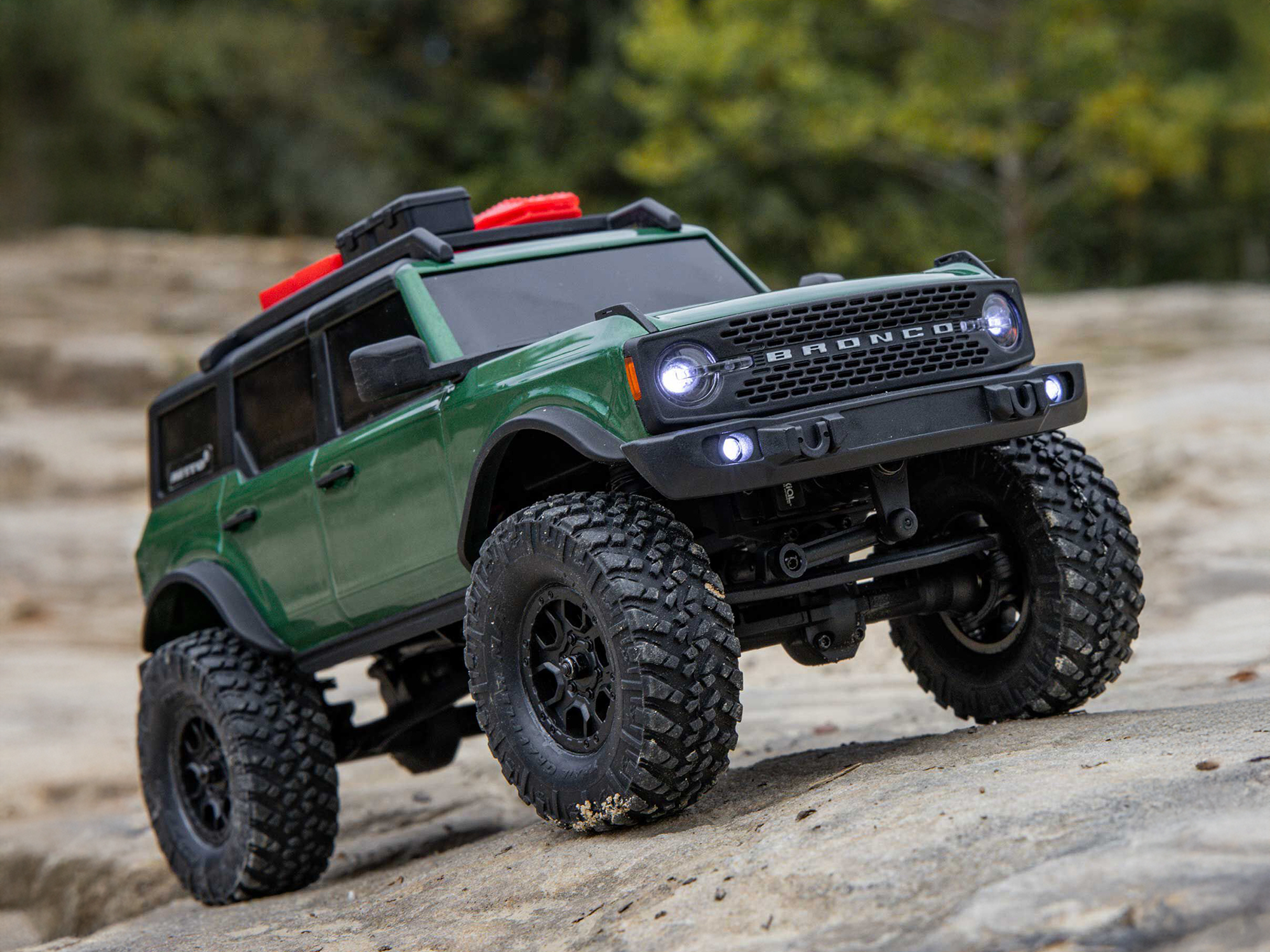Axial 1/24 SCX24 Ford Bronco 4X4 RTR (inc Battery & Charger) Green-23