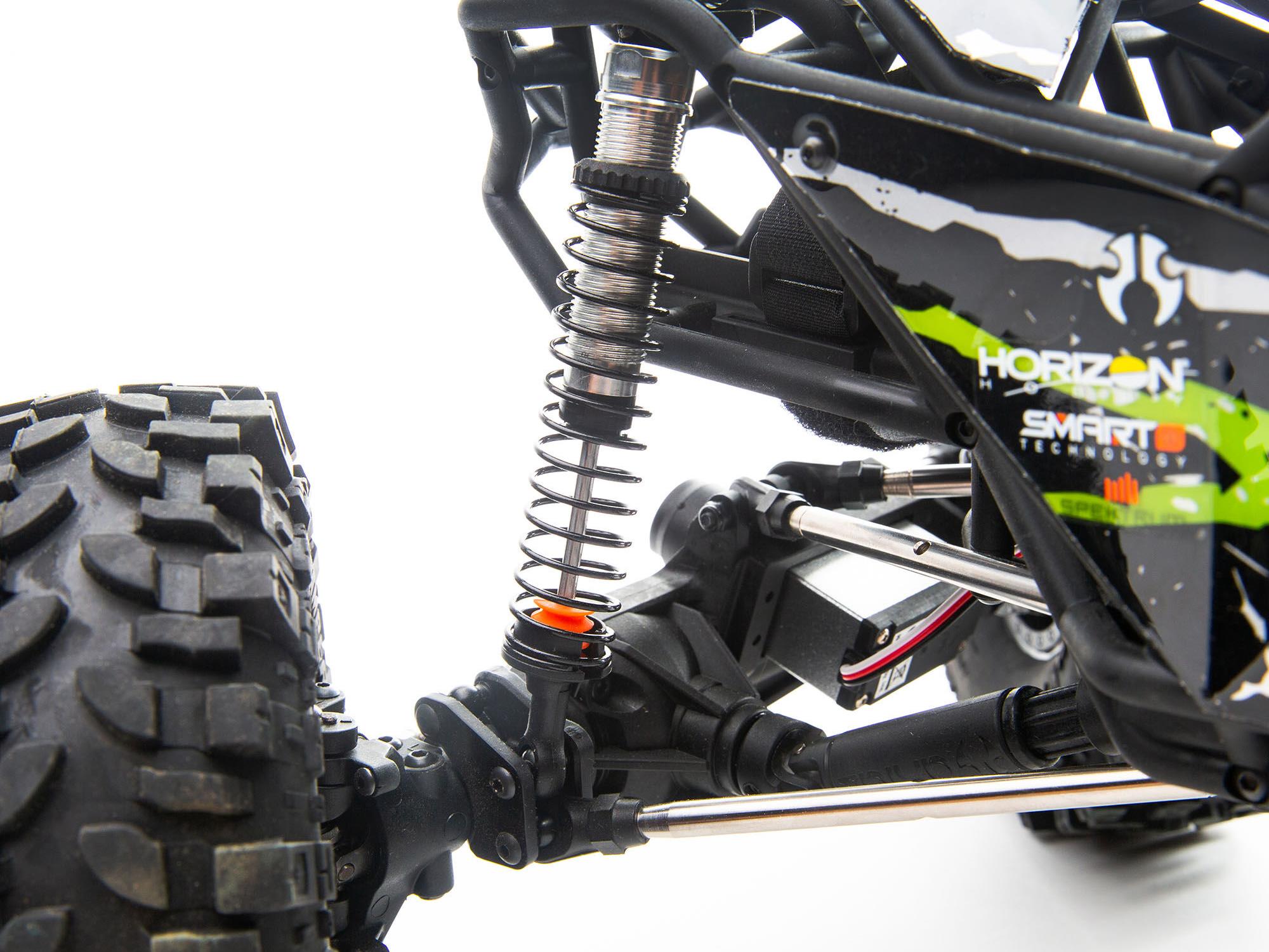1/10 RBX10 Ryft 4WD Rock Racer RTR Black-11