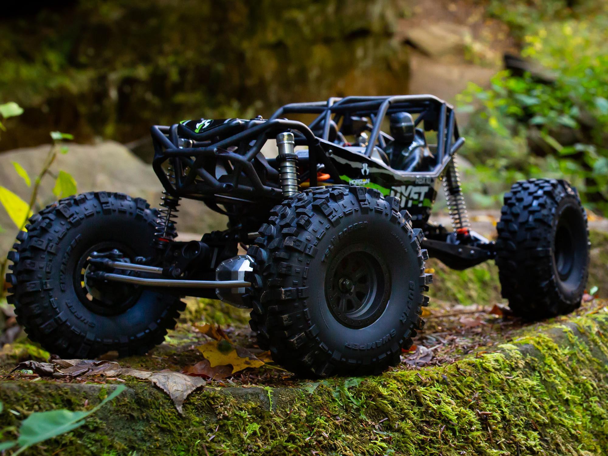 1/10 RBX10 Ryft 4WD Rock Racer RTR Black-14