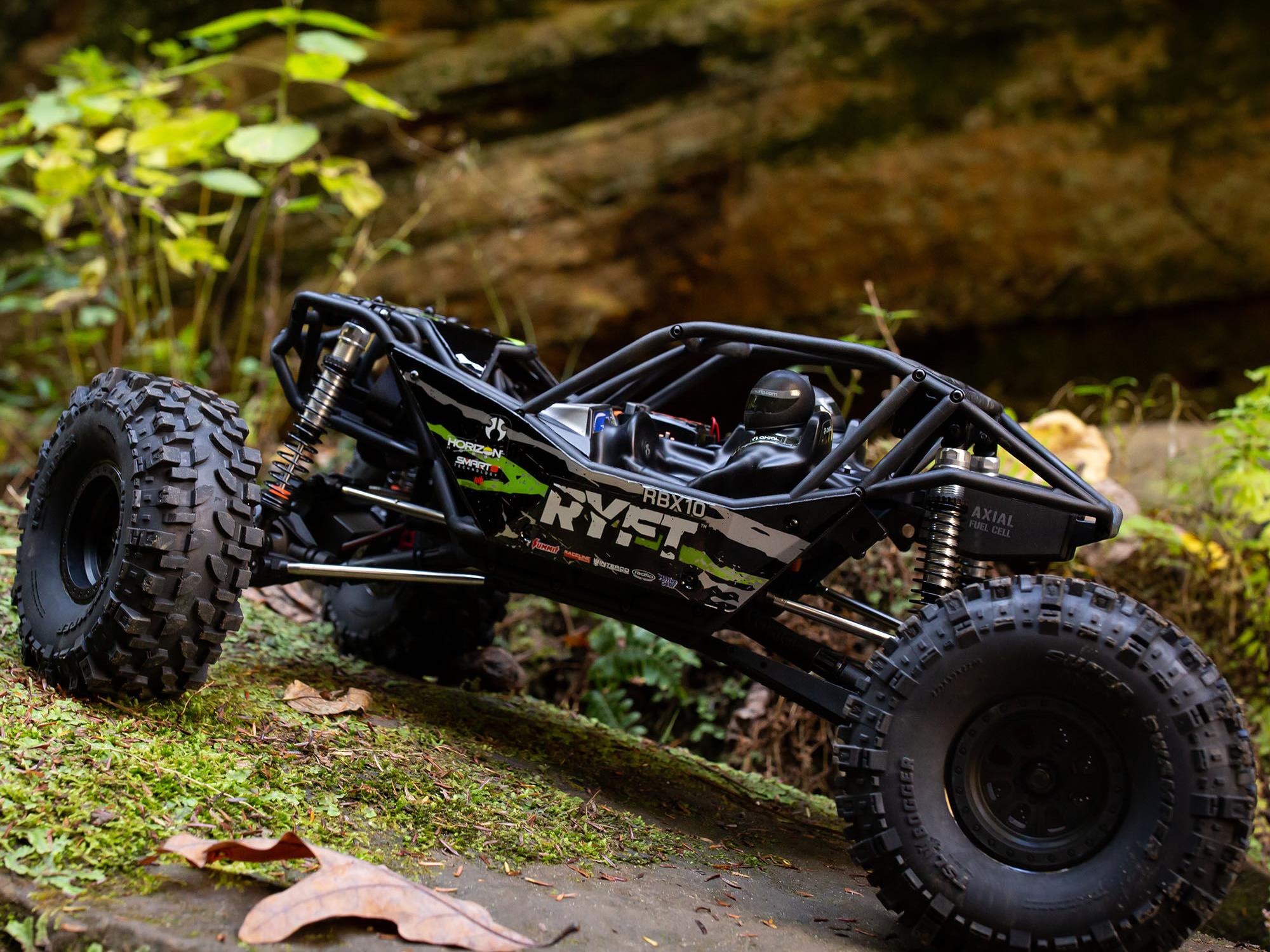 1/10 RBX10 Ryft 4WD Rock Racer RTR Black-15