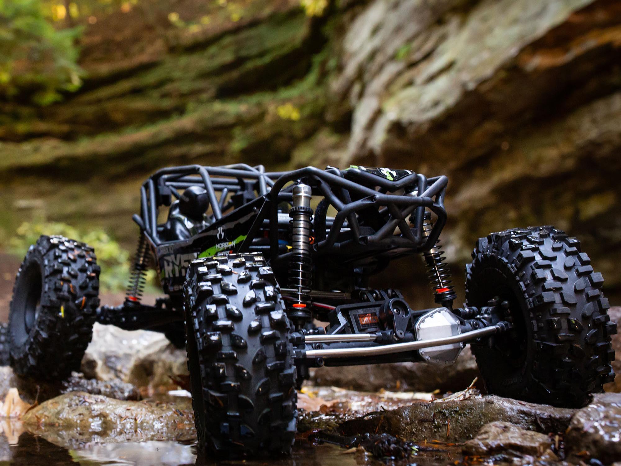 1/10 RBX10 Ryft 4WD Rock Racer RTR Black-16