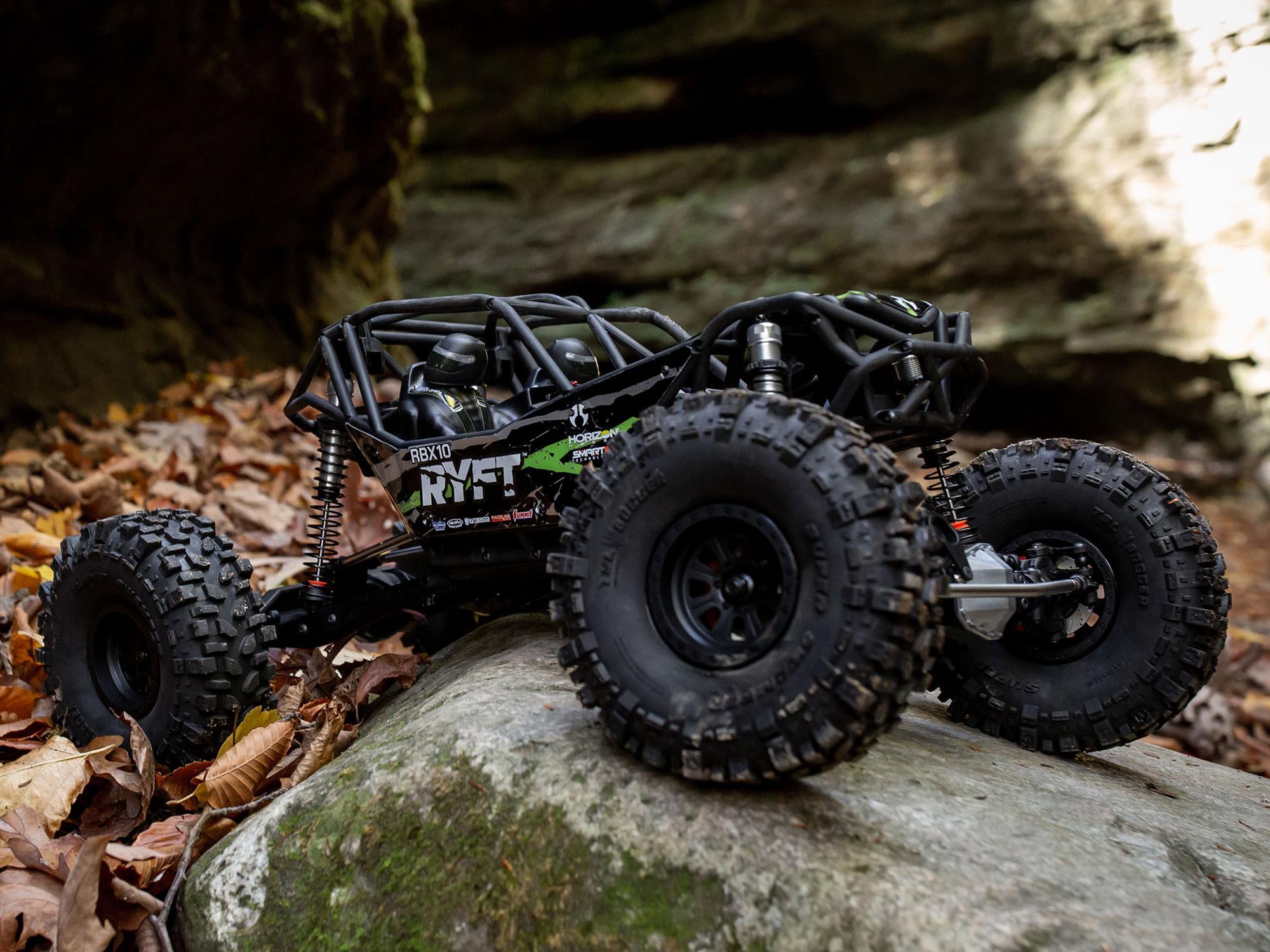 1/10 RBX10 Ryft 4WD Rock Racer RTR Black-17