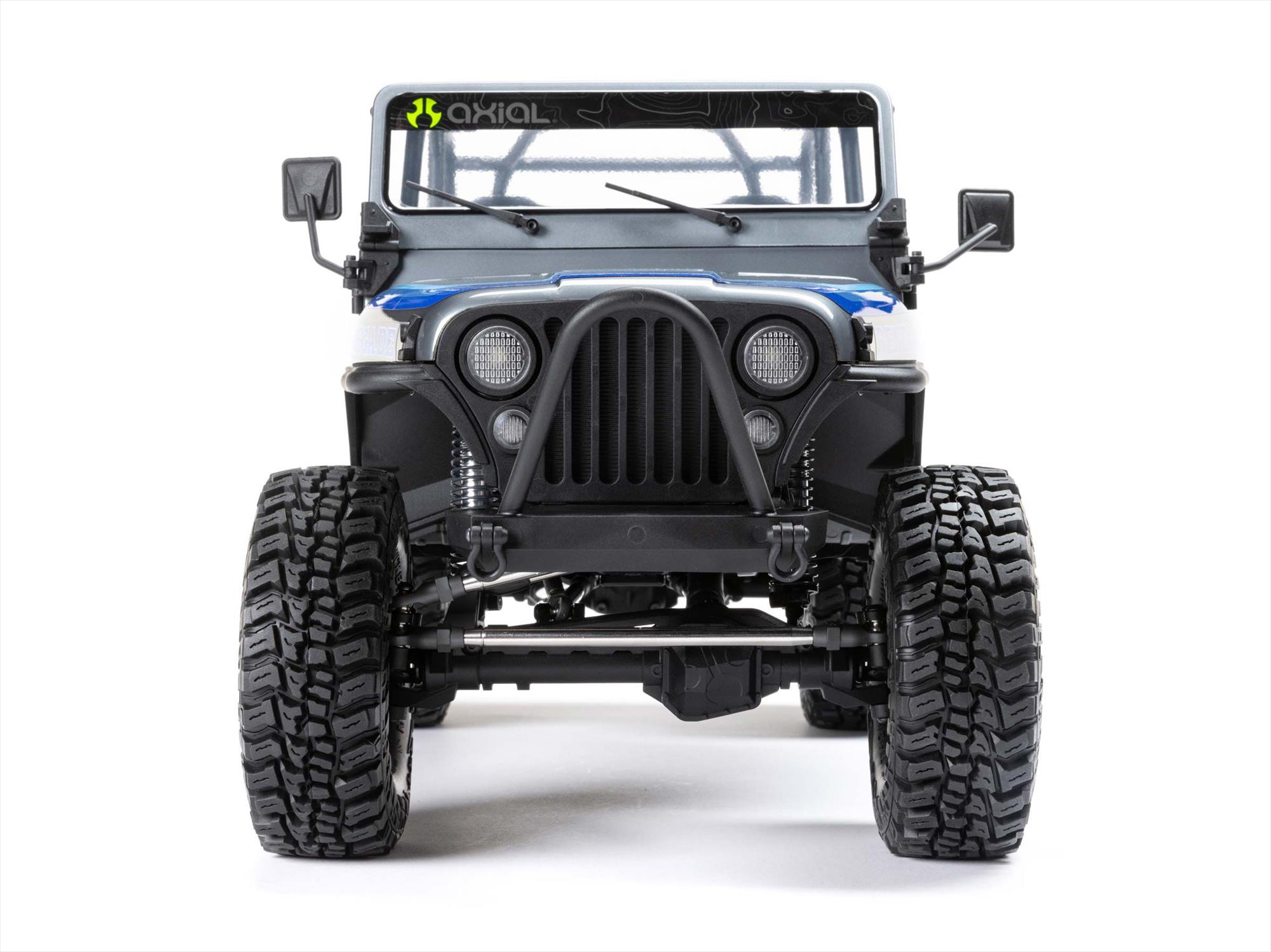 1/10 SCX10 III Jeep CJ-7 4WD RTR Grey-7