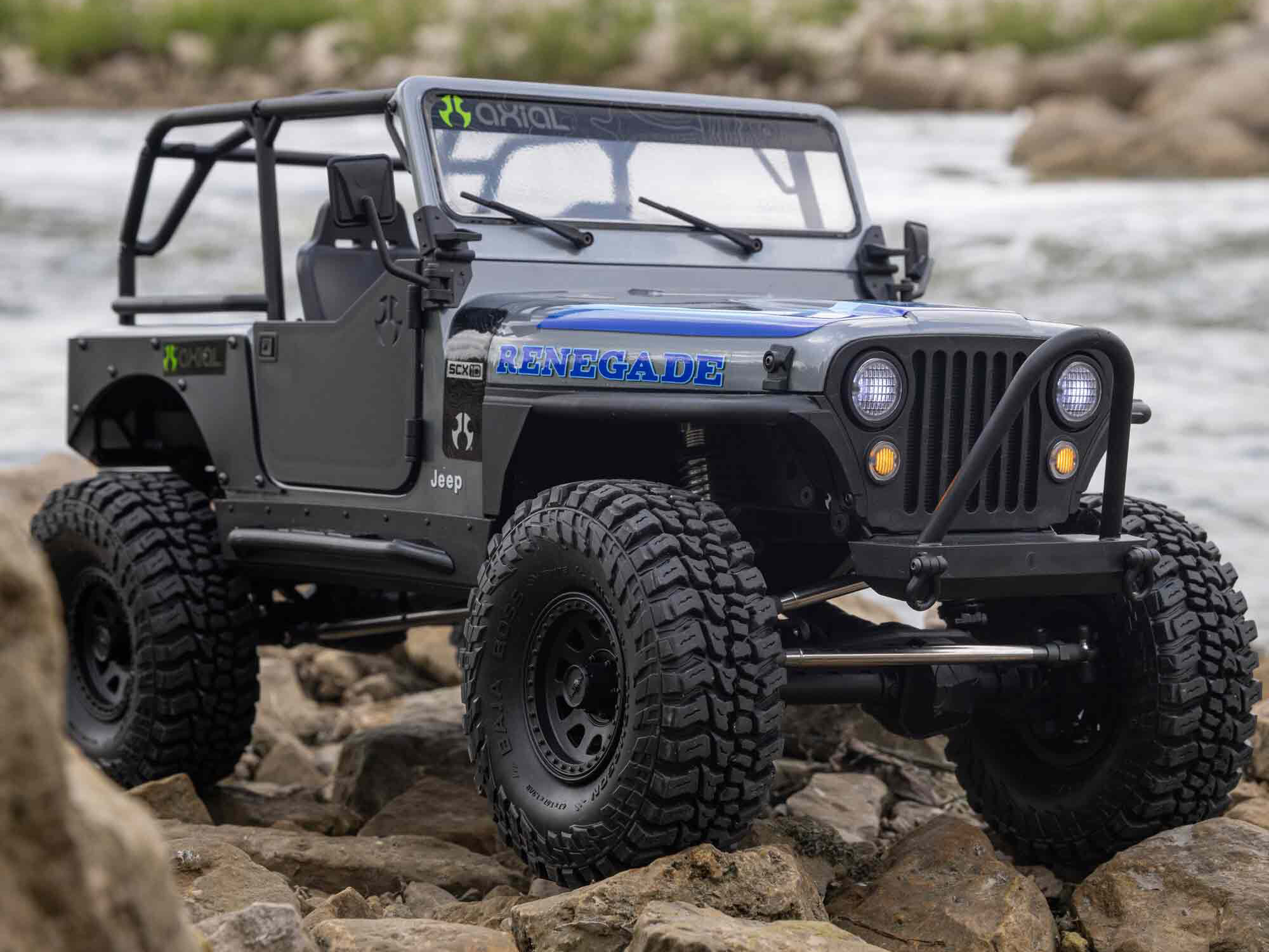 1/10 SCX10 III Jeep CJ-7 4WD RTR Grey-12