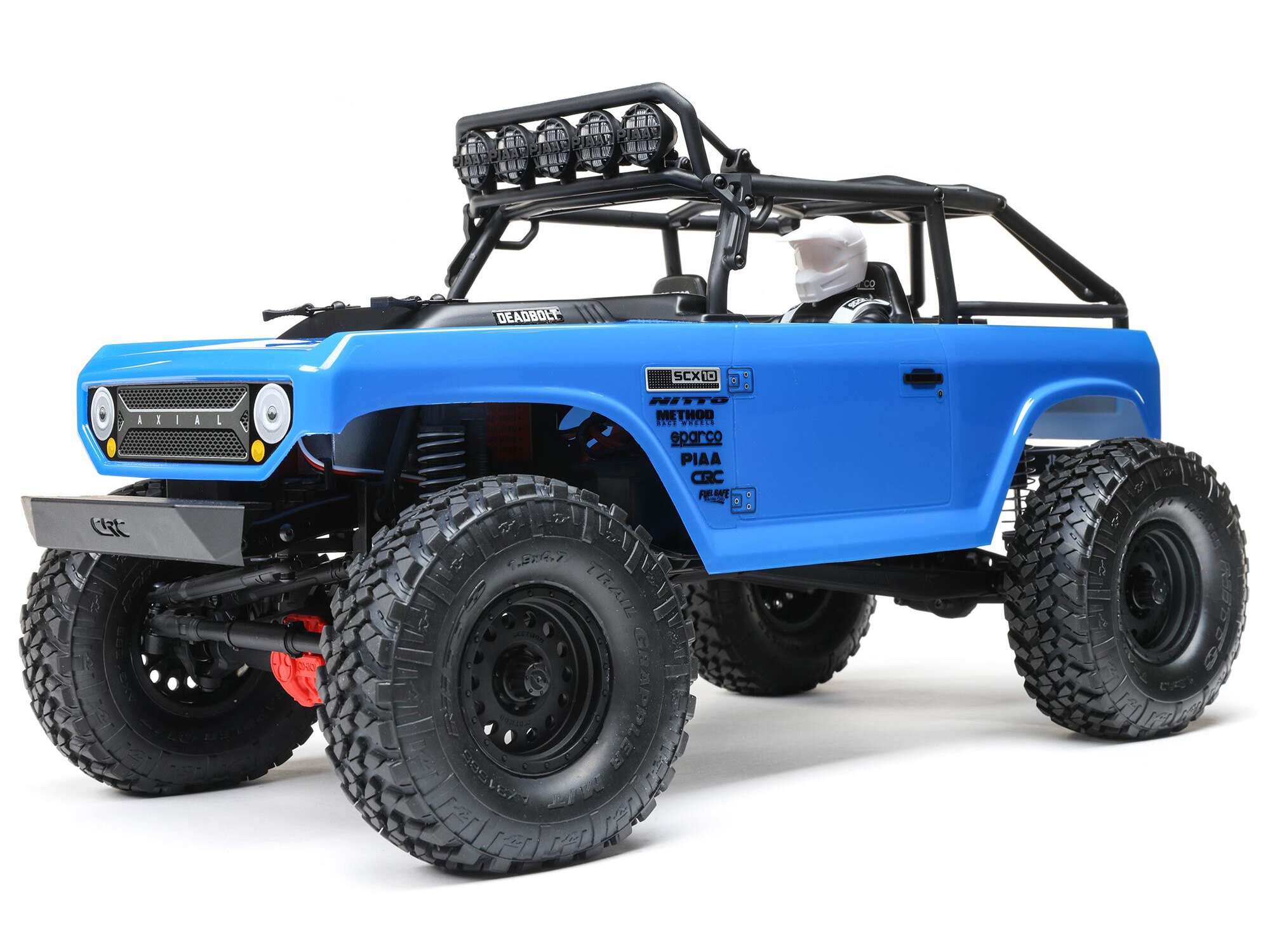 1/10 SCX10 II Deadbolt 4WD RTR Blue