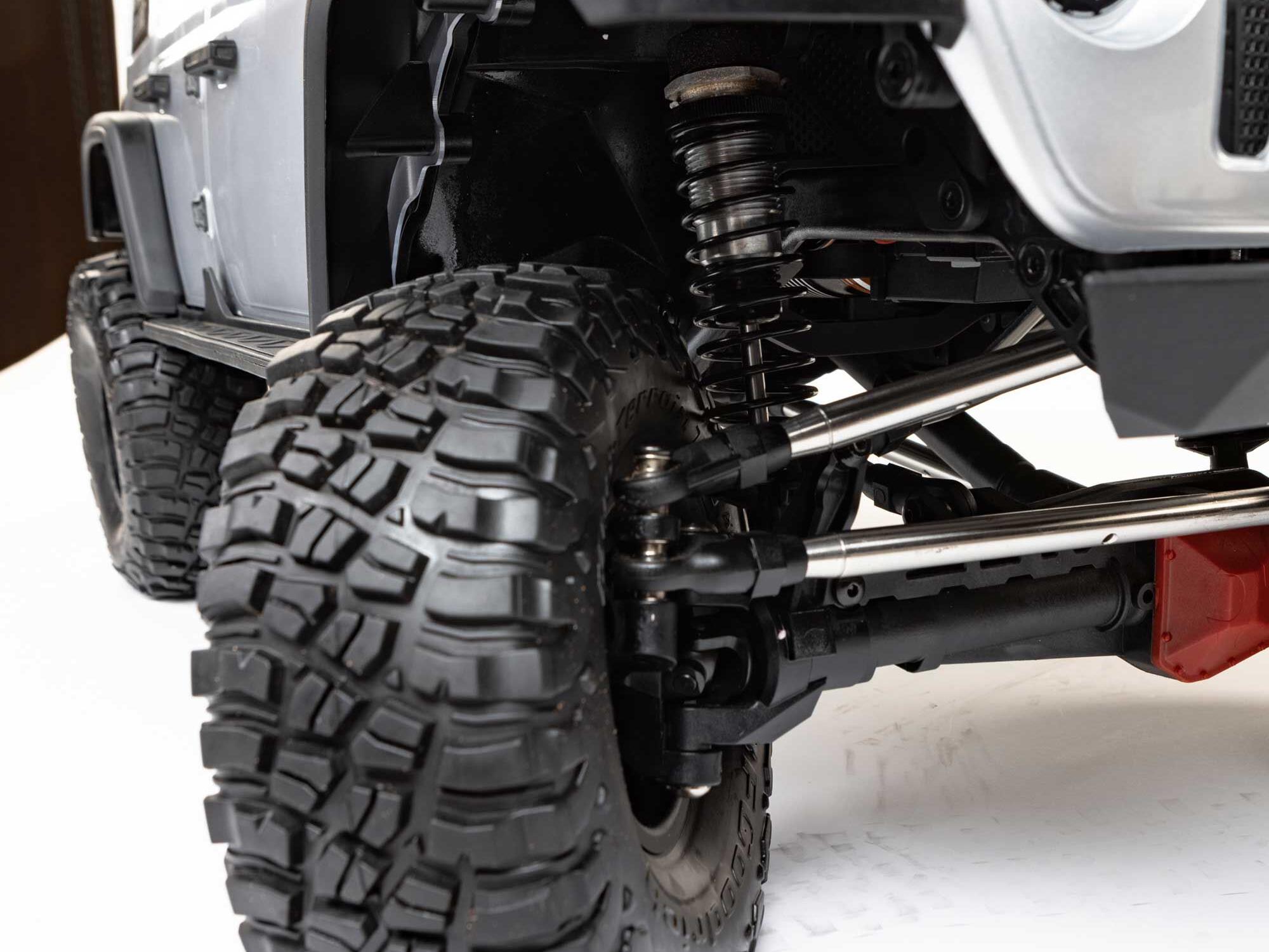 Axial 1/6 SCX6 Jeep JLU Wrangler 4WD Rock Crawler RTR Silver-26