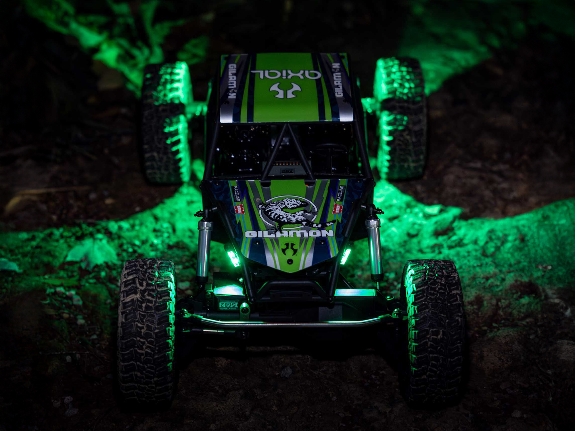 1/8 AXP8 Gilamon 2.2 4X4 RTR Trail Buggy - Green-39