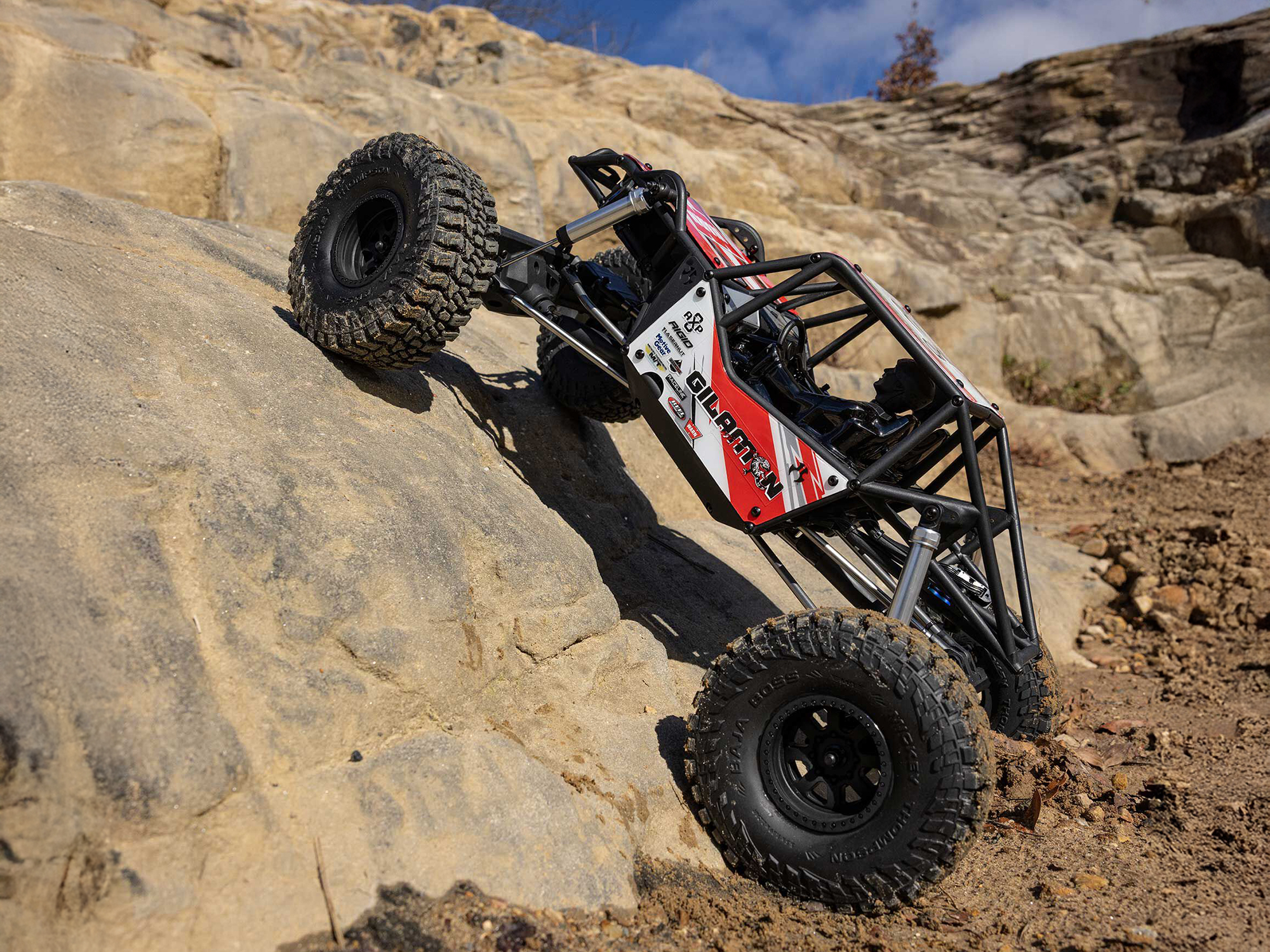 1/8 AXP8 Gilamon 2.2 4X4 RTR Trail Buggy - Red-34