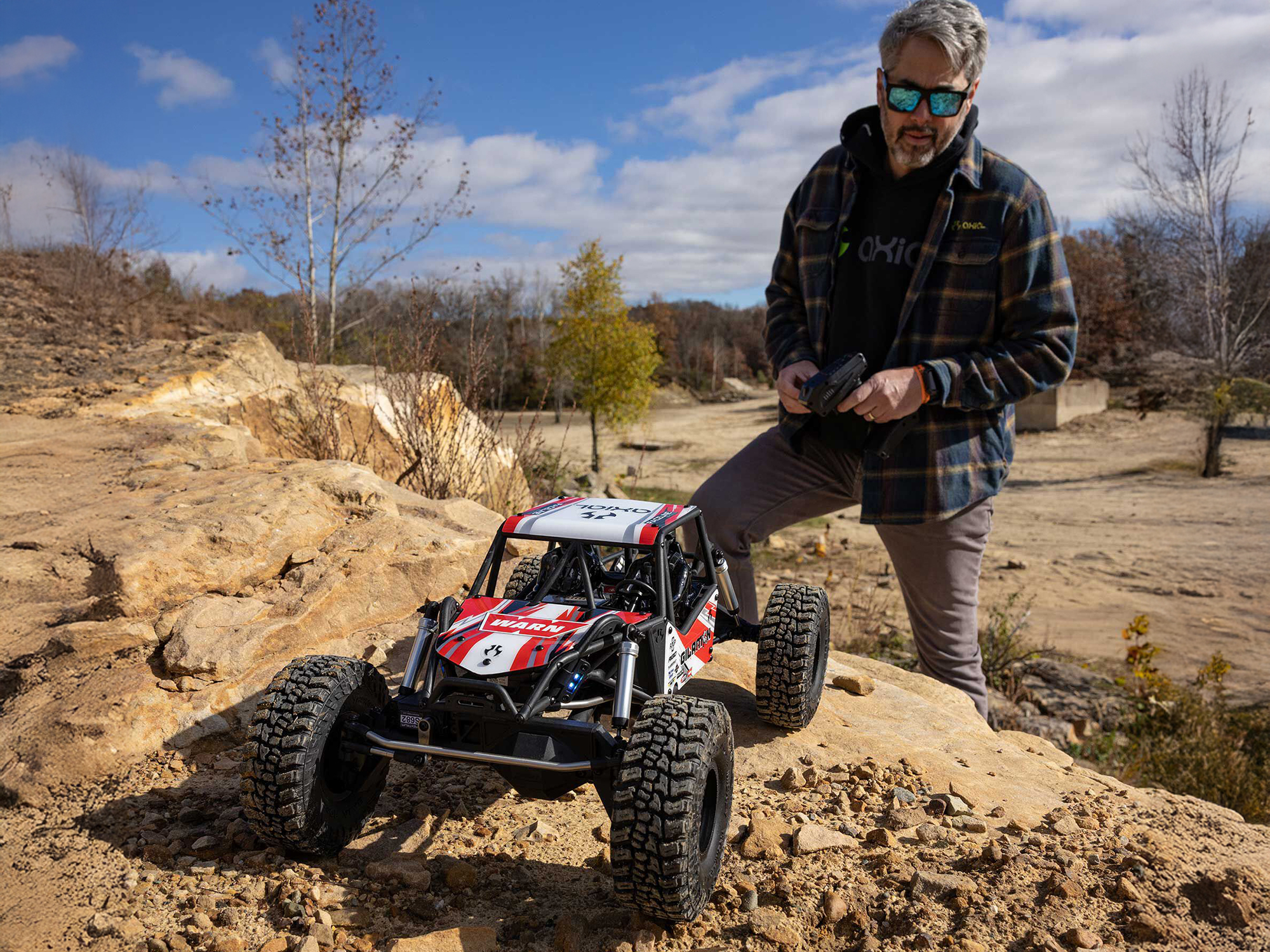 1/8 AXP8 Gilamon 2.2 4X4 RTR Trail Buggy - Red-36